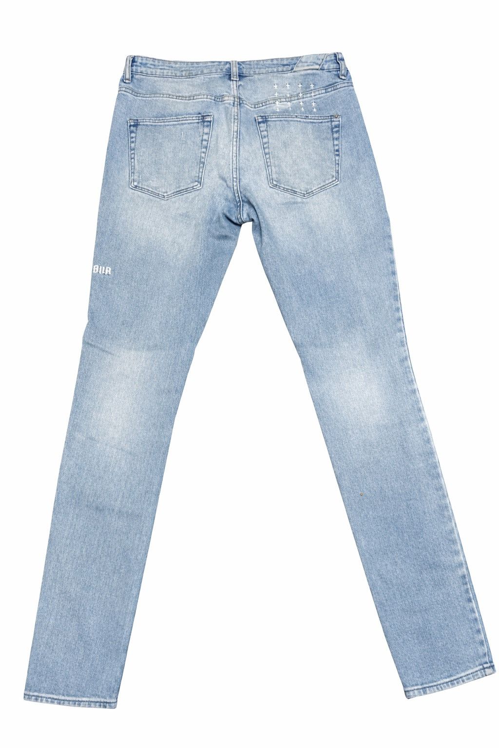 Ksubi Ksubi Philly Blue Chitch Style Distressed Denim Size US 32 / EU 48 - 2 Thumbnail