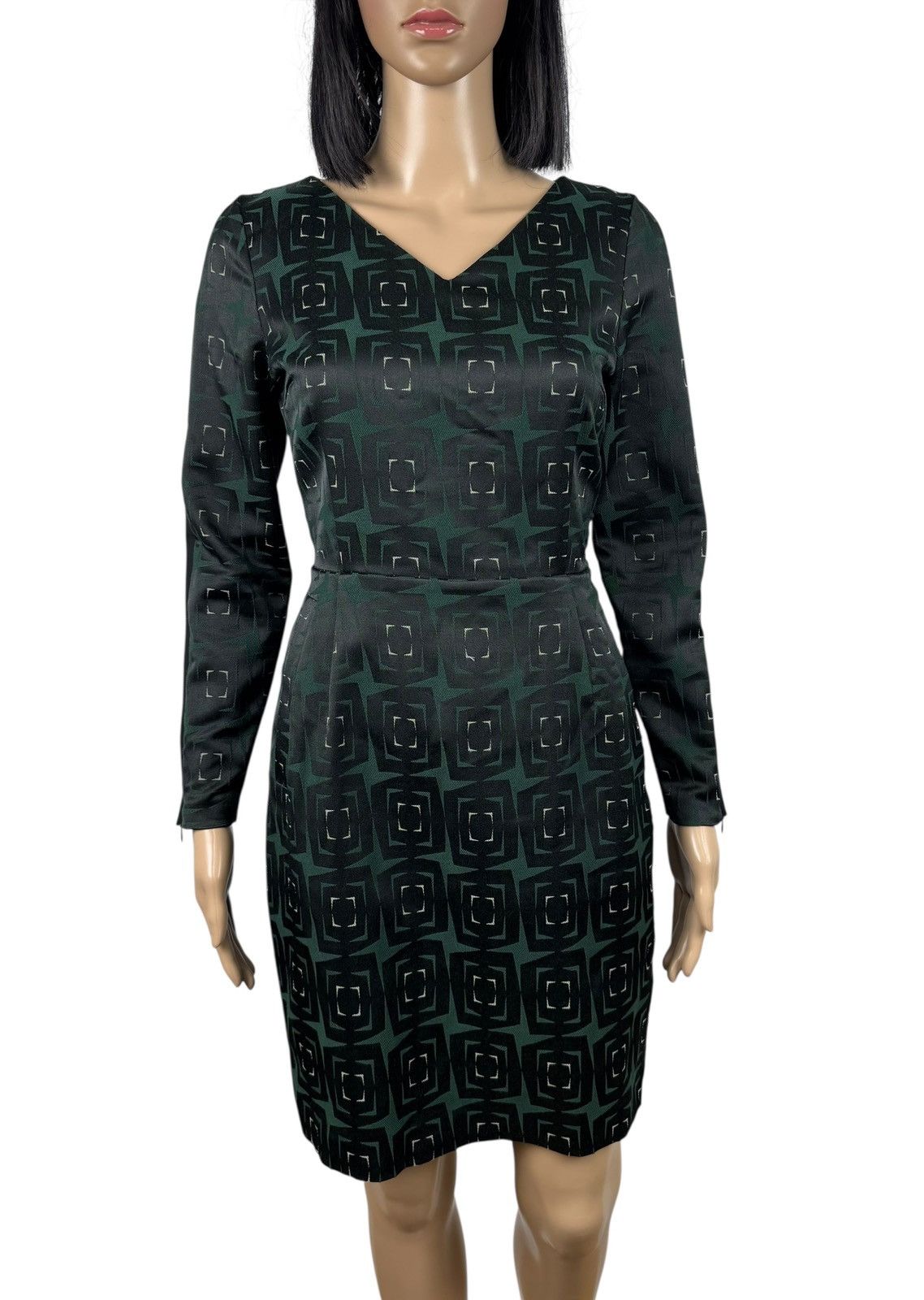 Baum und Pferdgarten Baum and Pferdgarten Printed Rayon Dress V-Neck DE34 IT40 Size S / US 4 / IT 40 - 3 Thumbnail