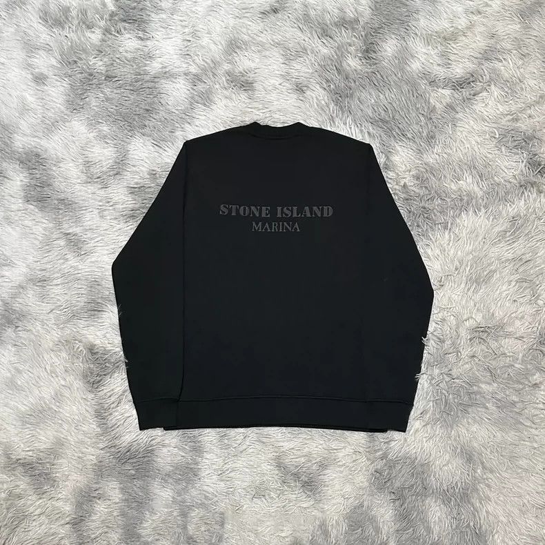Stone Island Stone Island Marina Crewneck Sweatshirt Black -2506 Size US S / EU 44-46 / 1 - 2 Thumbnail
