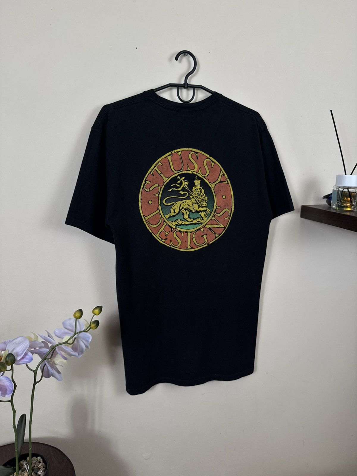 Stussy Stussy T shirt Designs Lion Black Streetwear Skate Surf M Size US M / EU 48-50 / 2 - 5 Thumbnail