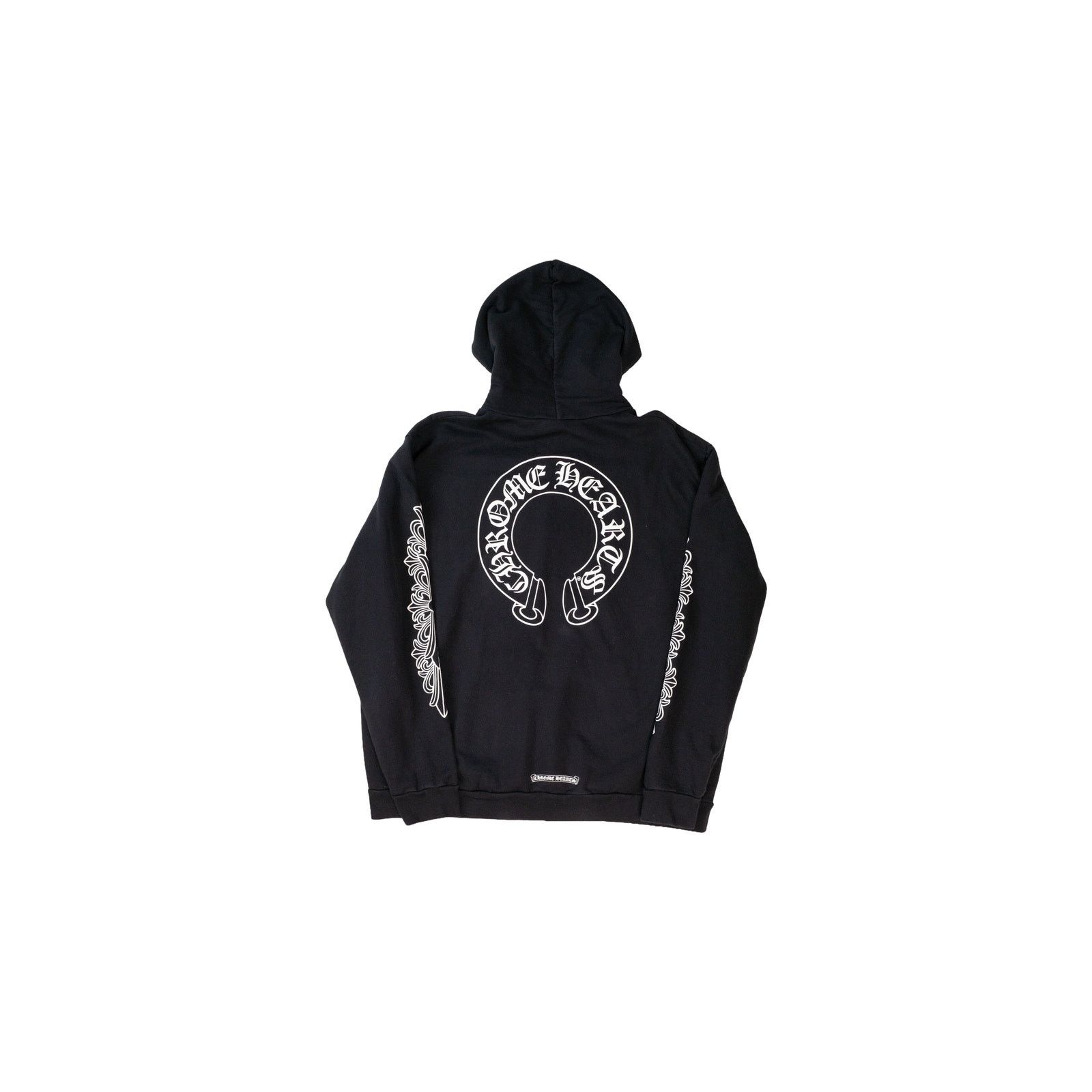 Chrome Hearts Horseshoe Floral Hoodie 'Black' Size US XXL / EU 58 / 5 - 2 Thumbnail