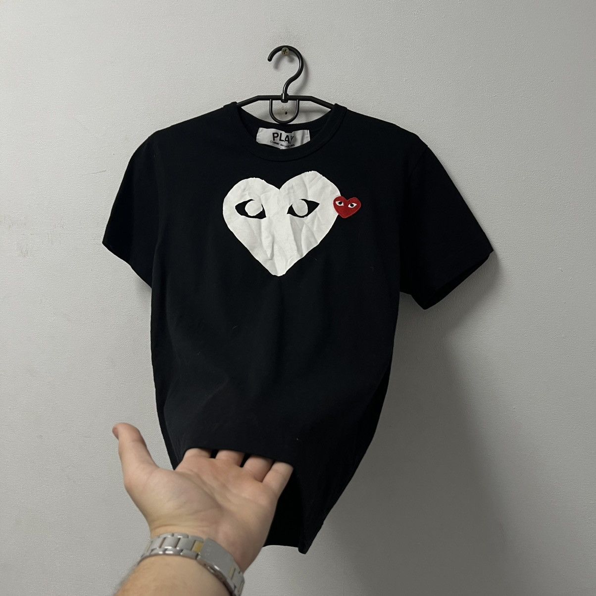 Comme des Garcons Vintage Play Come Des Garçons T-Shirt Big Logo Size US S / EU 44-46 / 1 - 6 Thumbnail