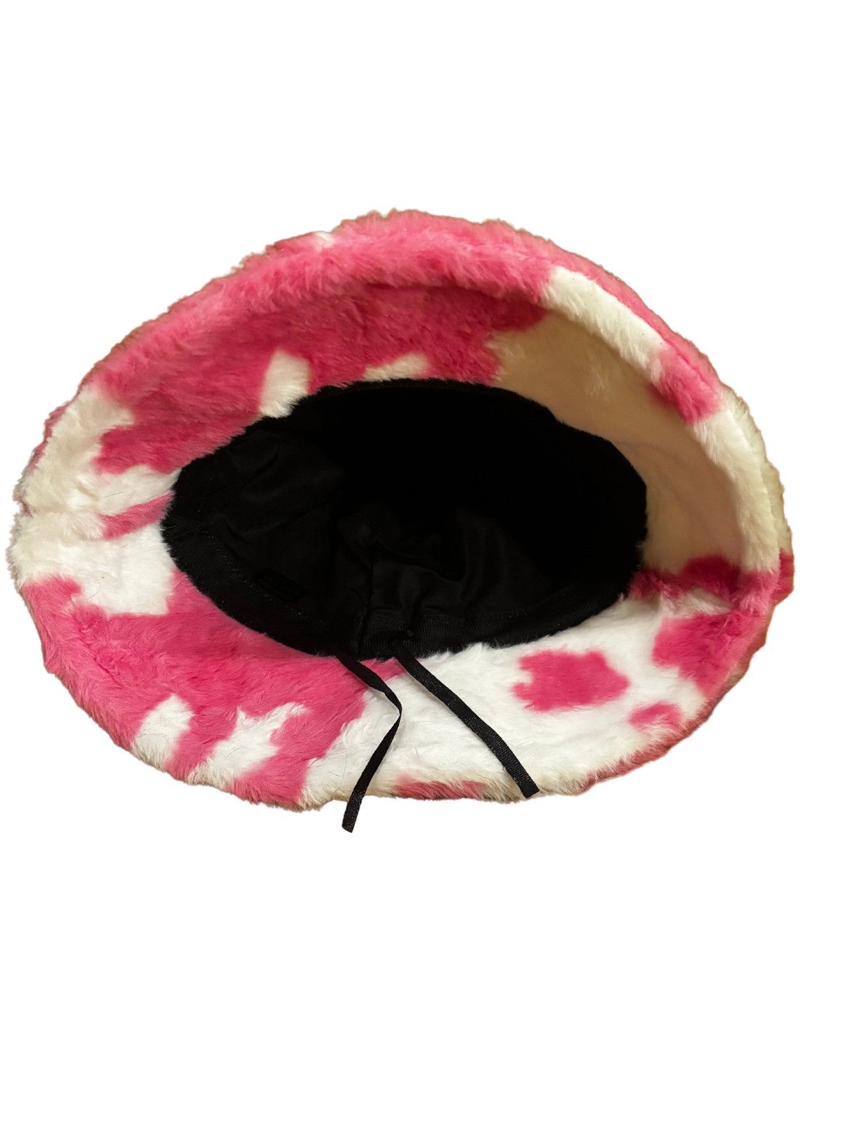 Other Pink & white faux fur bucket hat.wh0324 Size ONE SIZE - 8 Thumbnail