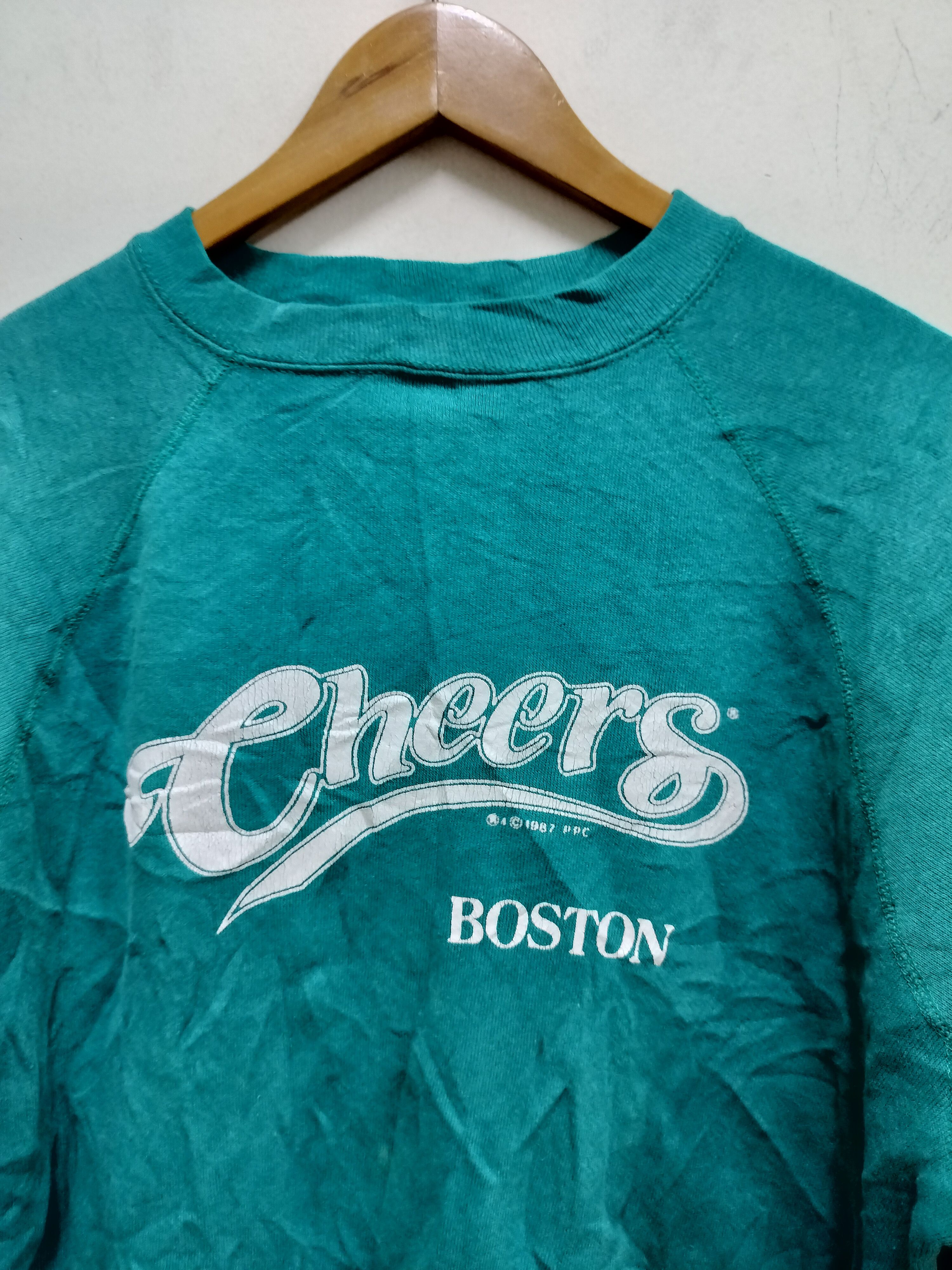 Vintage Vintage 1987 Cheers Boston sweatshirts Size US L / EU 52-54 / 3 - 2 Thumbnail