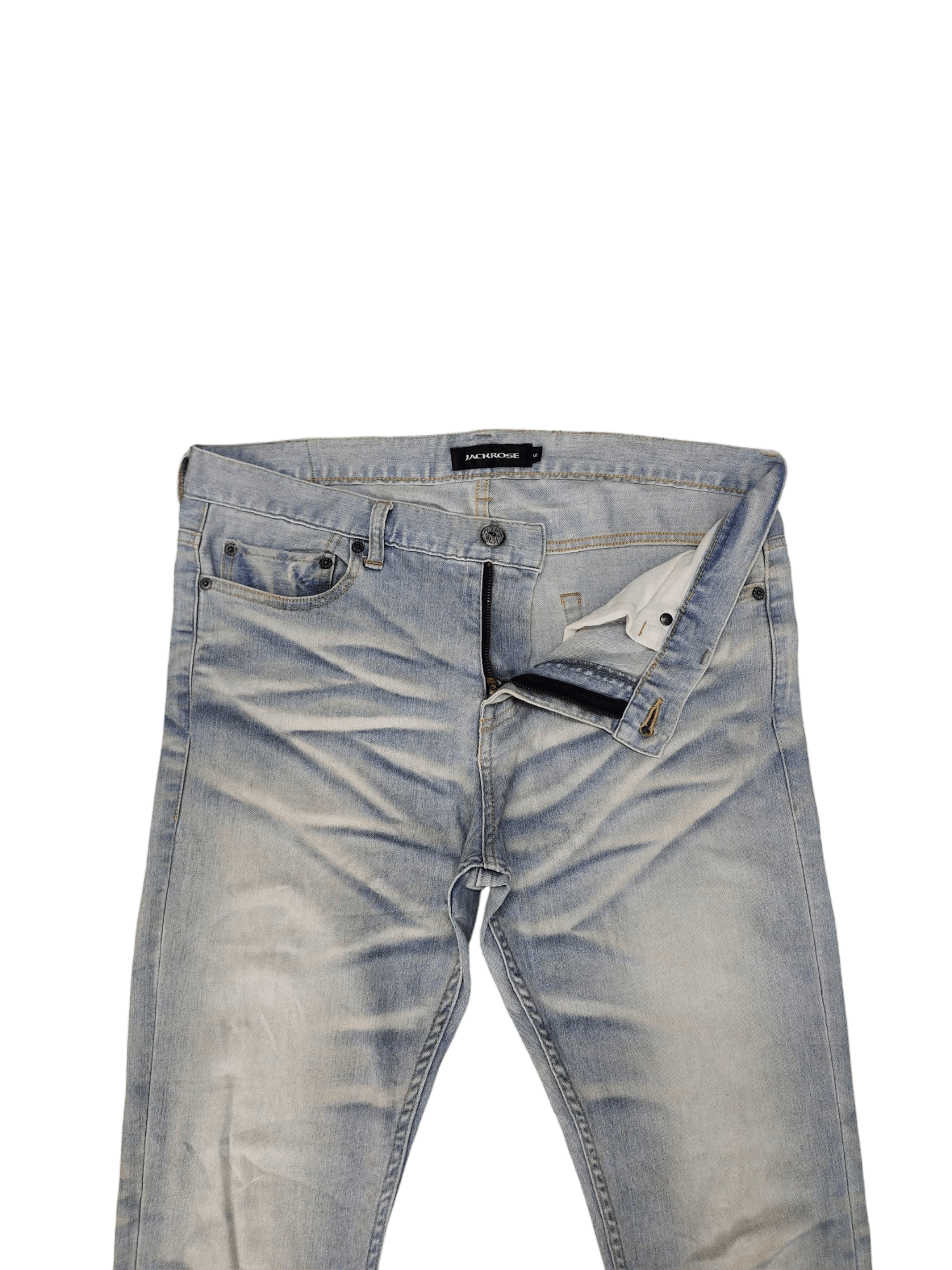 GOSTAR DE FUGA Flare Jeans Jackrose Japan Clawmark Faded Denim Bootcut Y2k Size US 34 / EU 50 - 10 Thumbnail