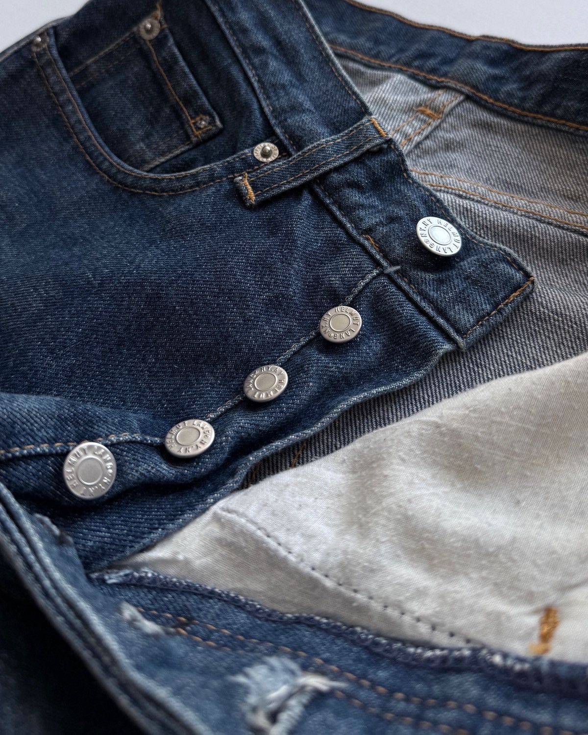 Helmut Lang VINTAGE HELMUT LANG CLASSIC DENIM Size US 28 / EU 44 - 7 Thumbnail