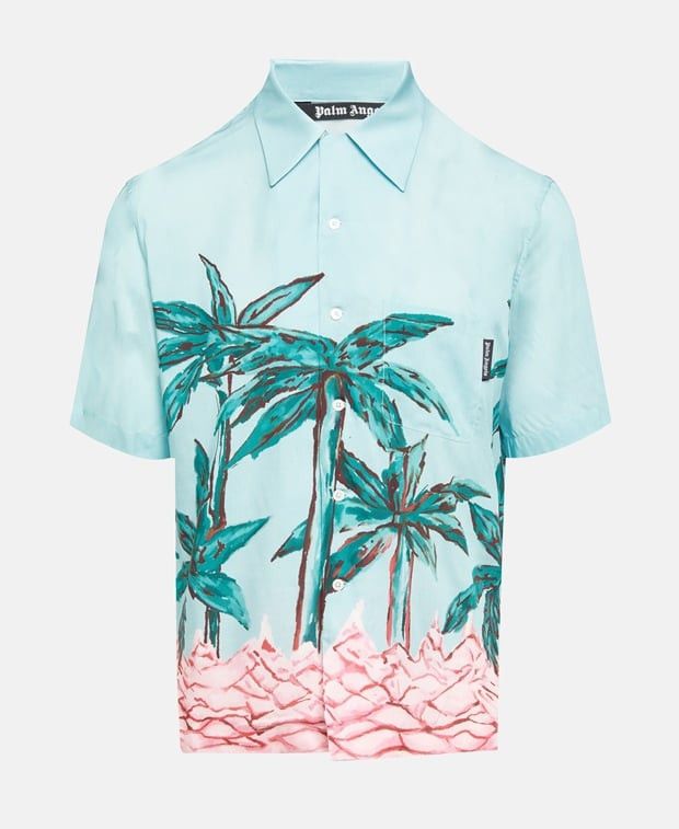 Palm Angels Short-sleeved shirt - regular fit Size 52R - 1 Preview