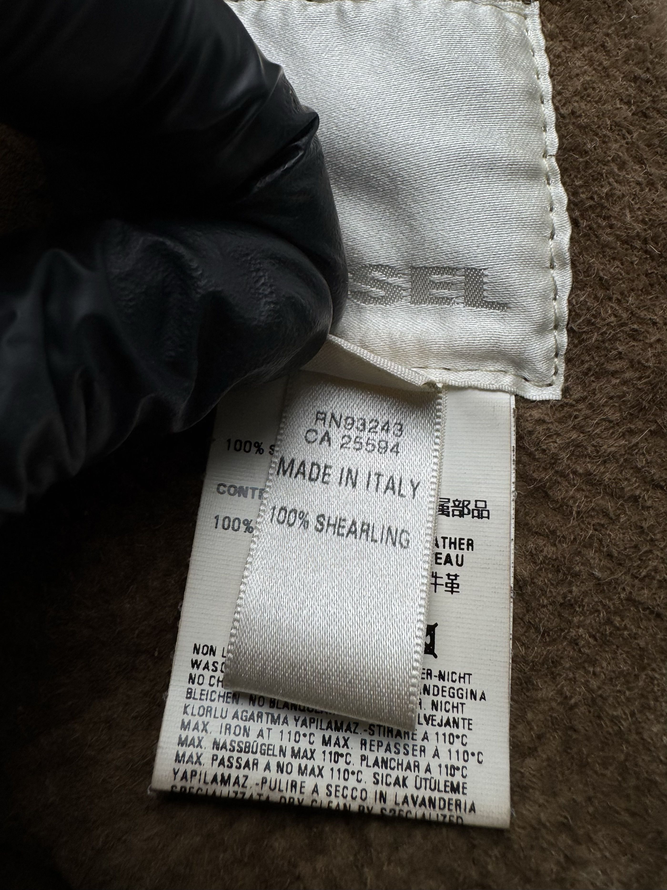 Diesel Diesel Vintage Real Shearling Cropped Jacket Size S / US 4 / IT 40 - 15 Thumbnail