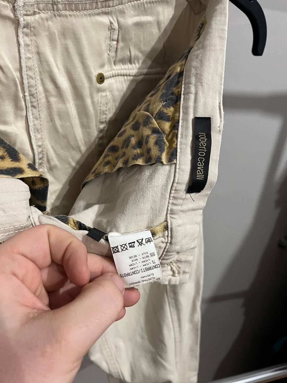 Roberto Cavalli ROBERTO CAVALLI CAPRI LEOPARD EDITION ARCHIVAL CARGO PANTS S Size 32" / US 10 / IT 46 - 12 Thumbnail