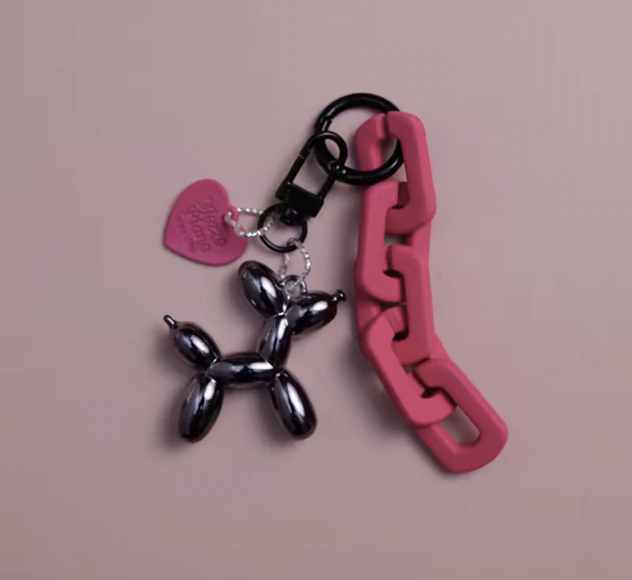 Japanese Brand Y2K Balloon Dog Keychain Size ONE SIZE - 2 Thumbnail