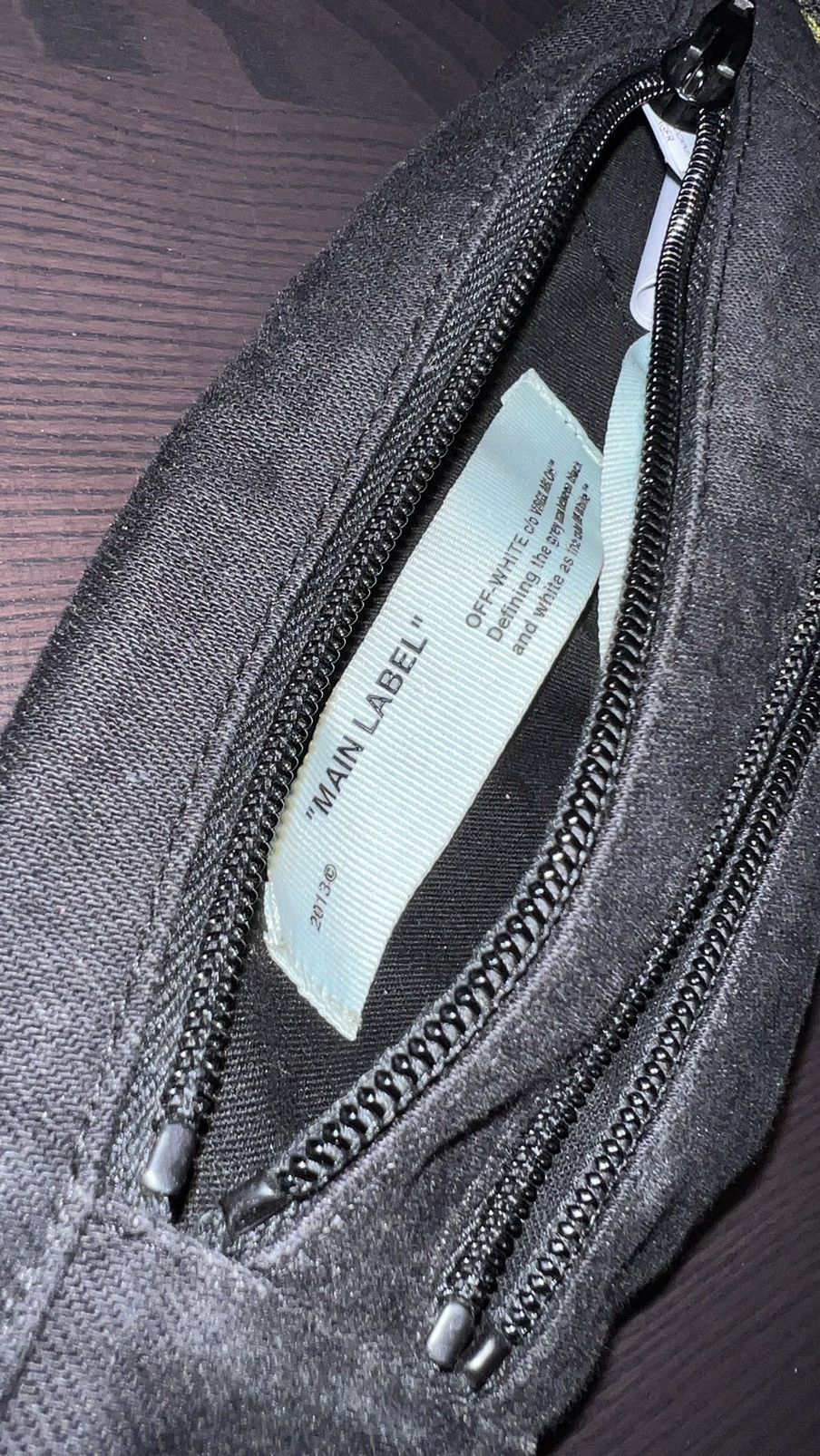 Off-White OFF-WHITE Logo print denim messenger bag Size ONE SIZE - 6 Thumbnail