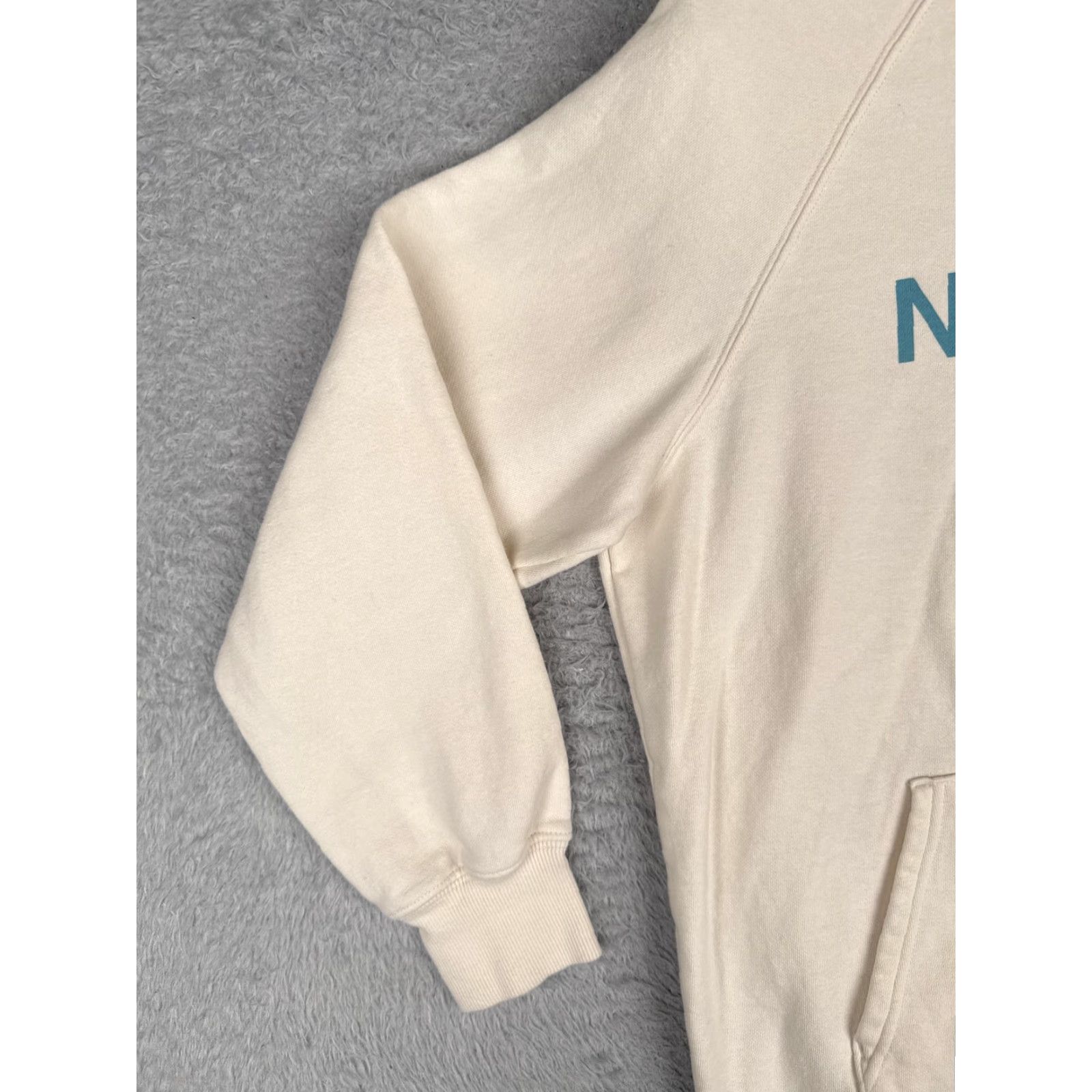The North Face The North Face Hoodie Womens L White Half Dome Logo Fleece Sweatshirt Size L / US 10 / IT 46 - 3 Thumbnail