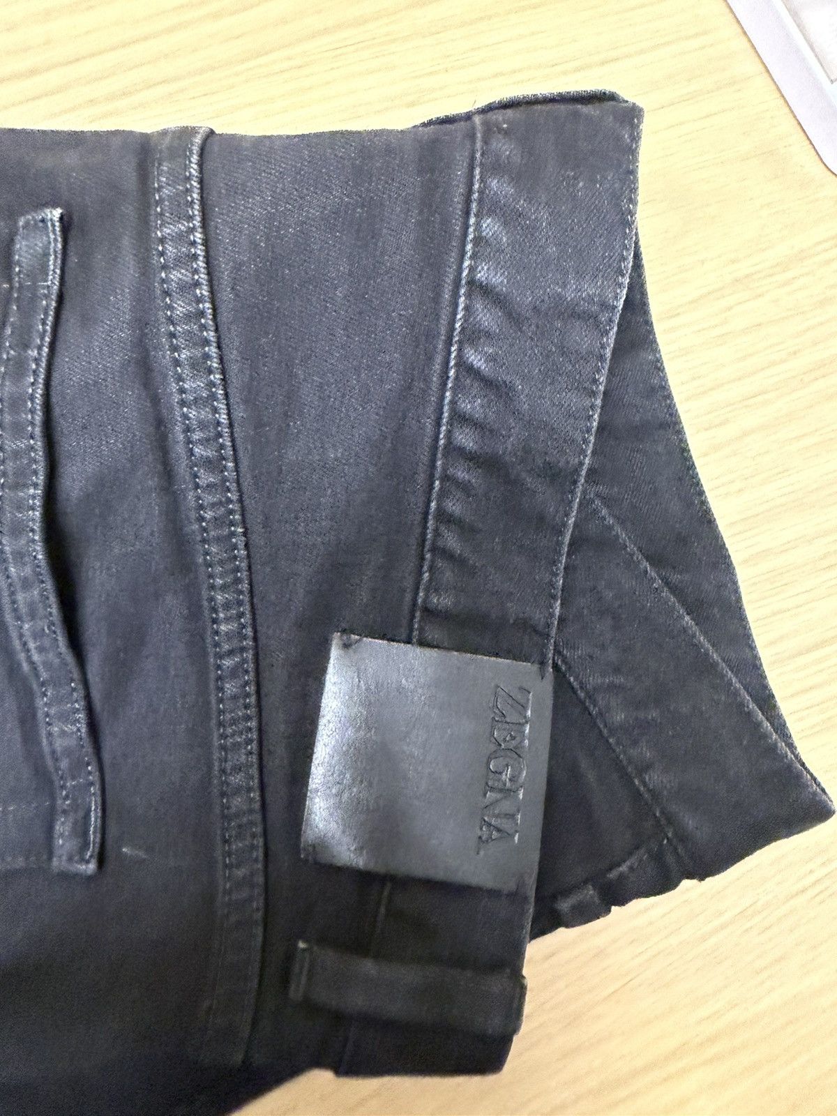 Z Zegna ZEGNA Black Slim Fit Jeans – Size 36 Size US 36 / EU 52 - 6 Thumbnail