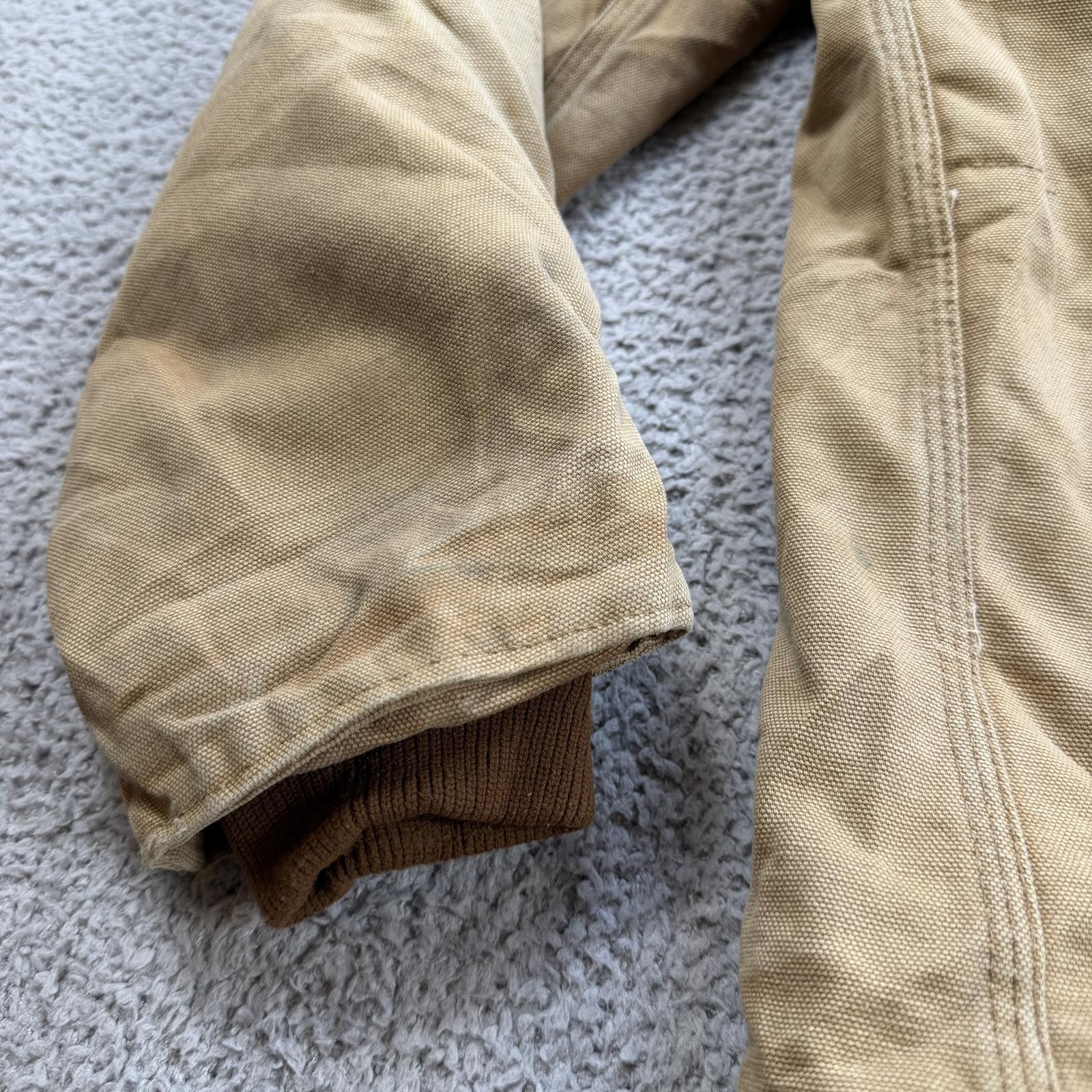 Carhartt Vintage Carhartt Duck Work Jacket Blanket Lined Tan L Size US L / EU 52-54 / 3 - 8 Thumbnail