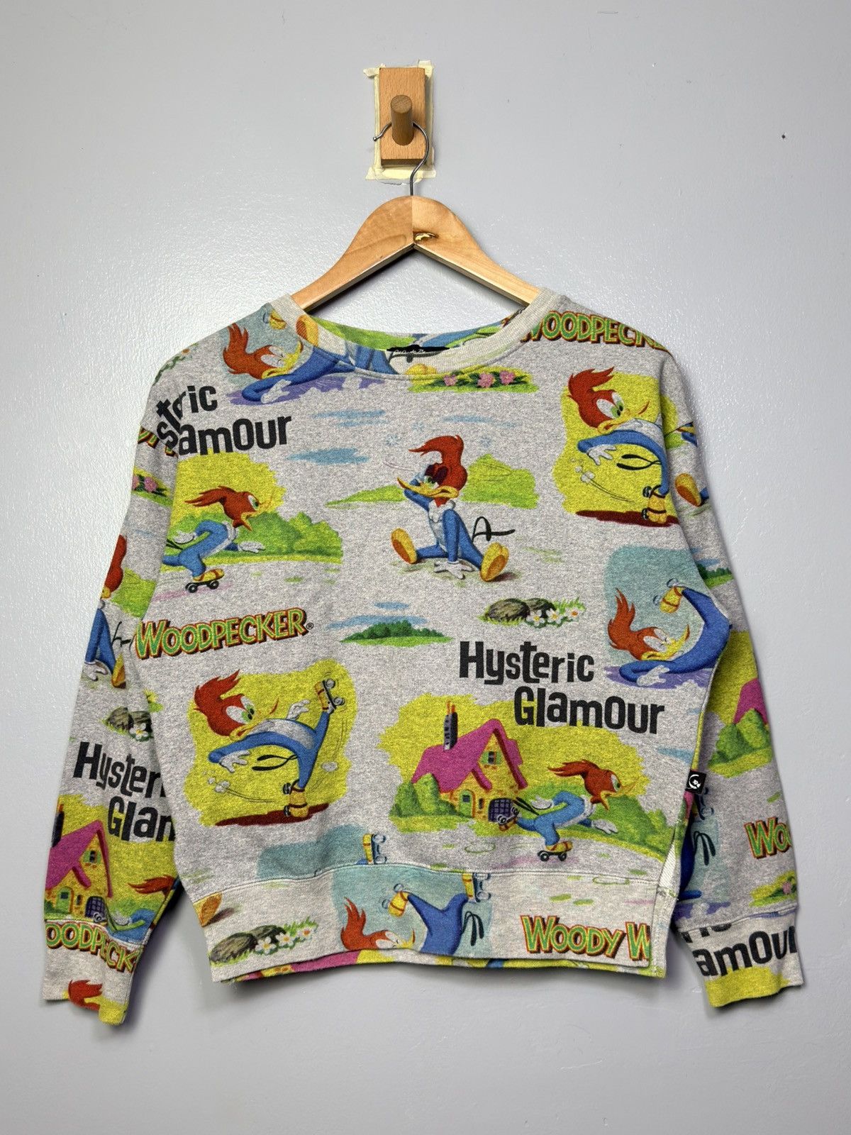 Hysteric Glamour Hysteric Glamour Woody Woodpecker Sweatshirt Size US M / EU 48-50 / 2 - 1 Thumbnail