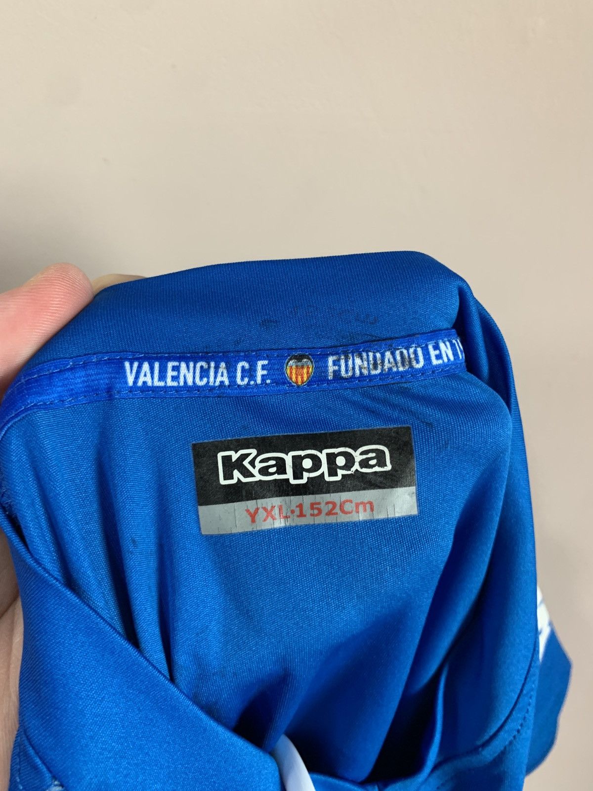 Kappa Valencia 2010 Third Football Shirt Kappa Soccer Jersey Sz XS Size US XS / EU 42 / 0 - 6 Thumbnail