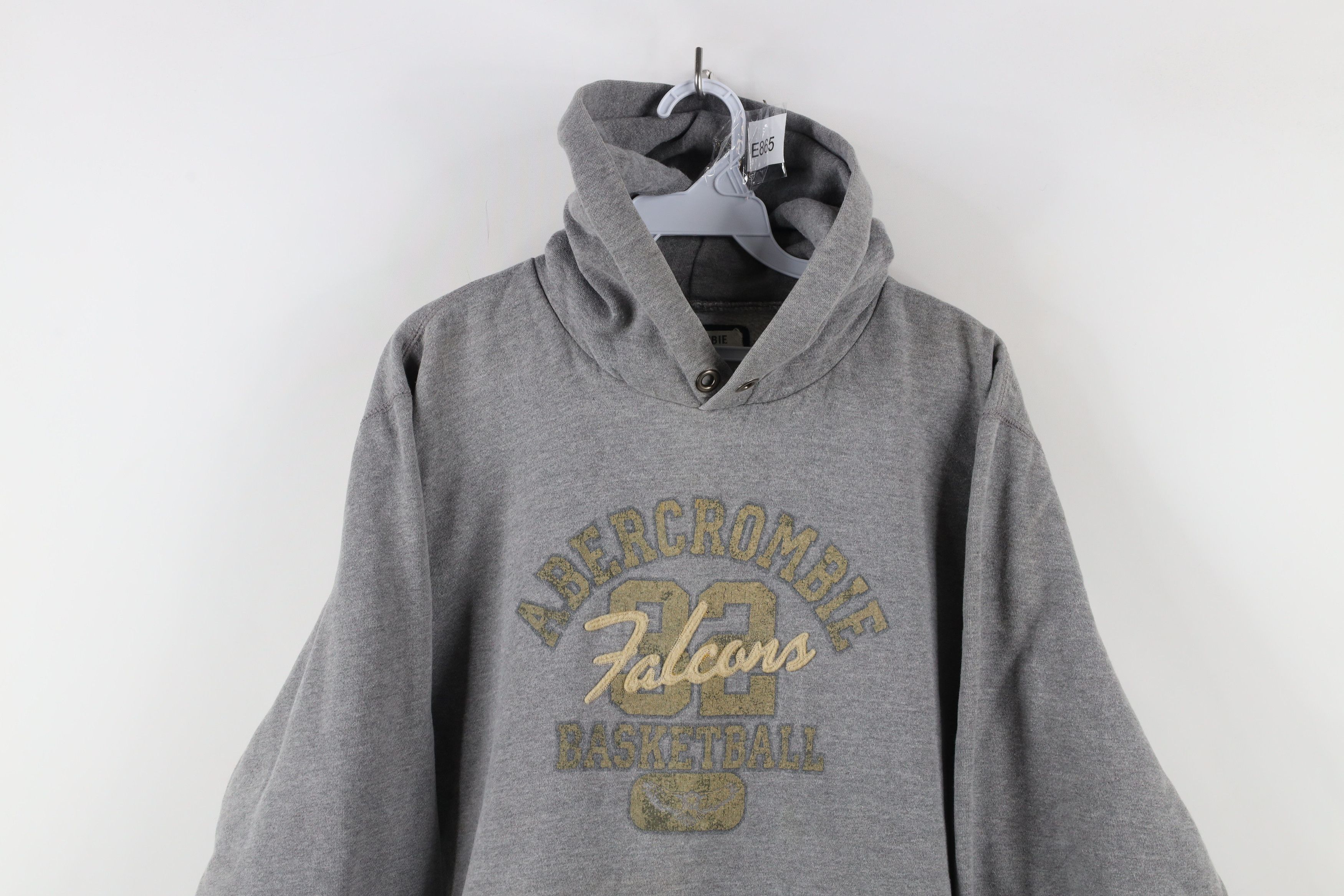 Abercrombie & Fitch × Vintage Vintage Abercrombie & Fitch Basketball Heavyweight Hoodie Size US XL / EU 56 / 4 - 2 Thumbnail