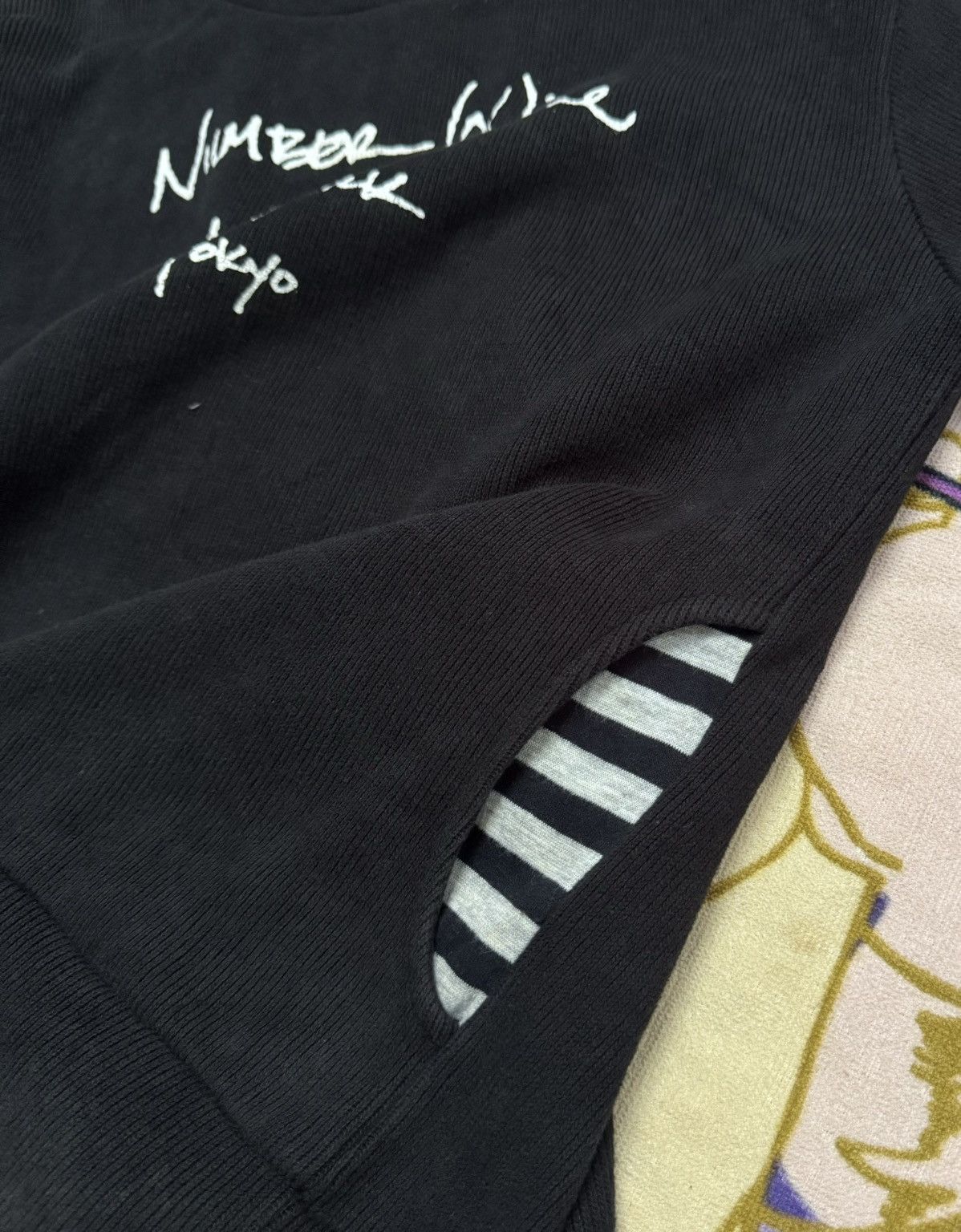 Japanese Brand NUMBER NINE Hoodies Size US L / EU 52-54 / 3 - 9 Thumbnail