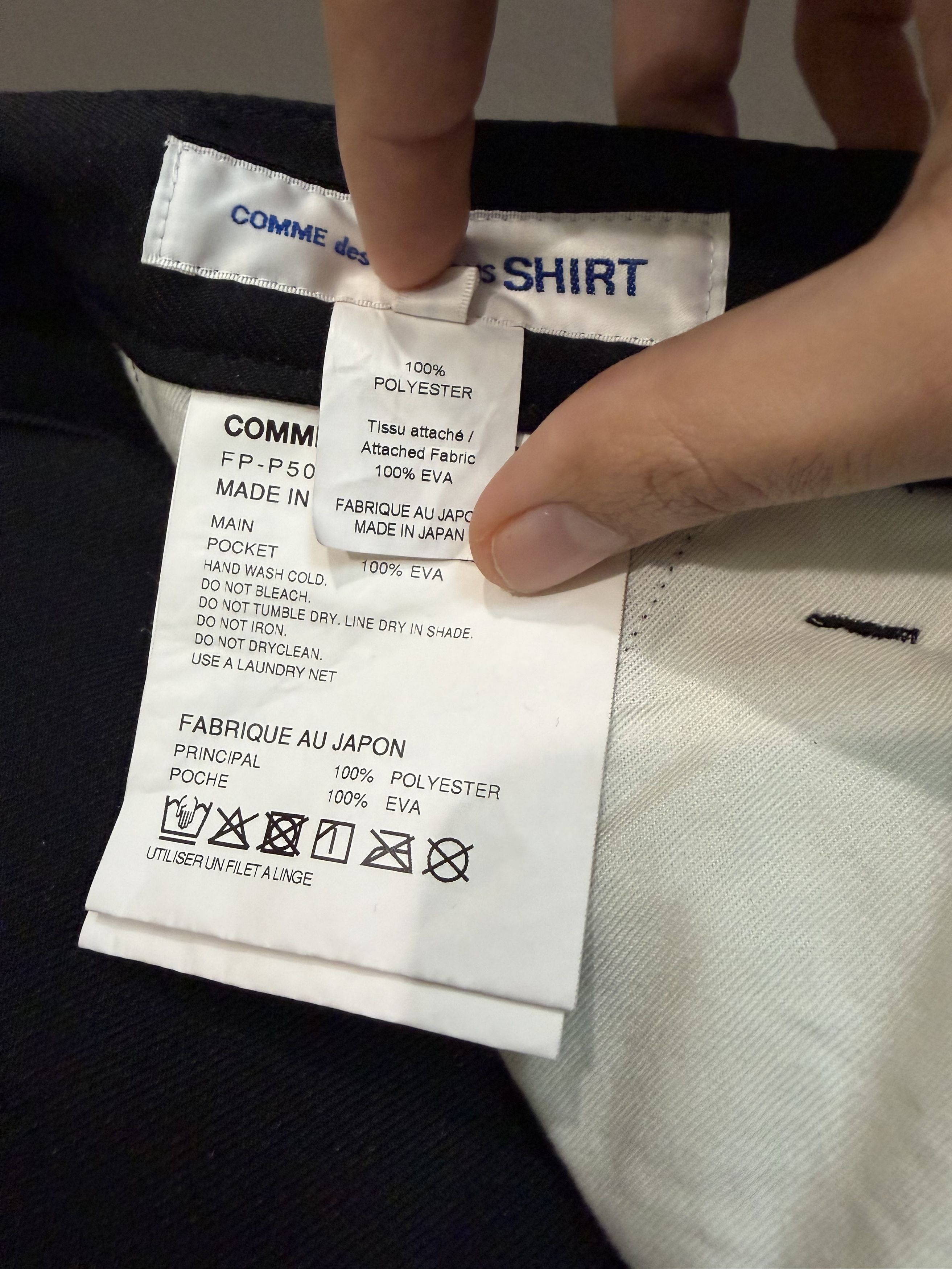 Comme des Garcons SHIRT CDG SHIRT - MENS SHORT Size US 32 / EU 48 - 7 Thumbnail