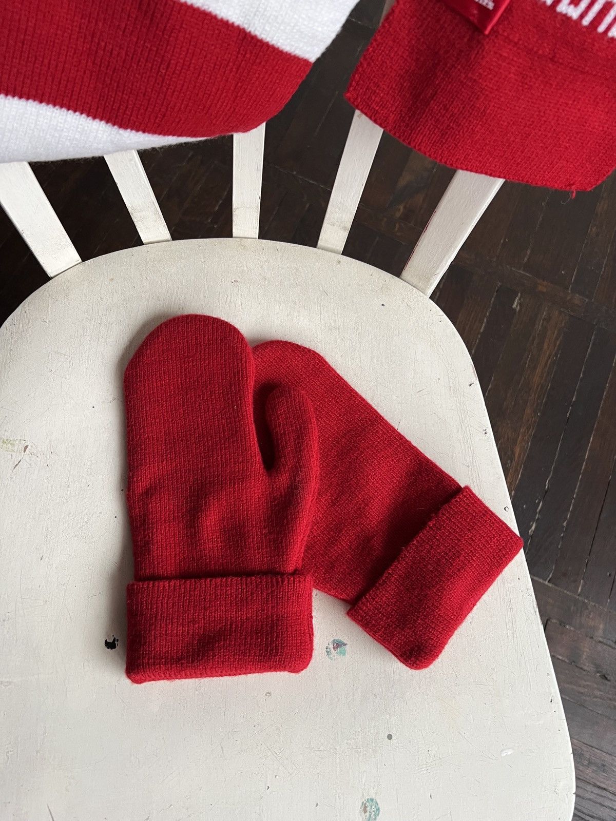 Jean Paul Gaultier Jean Paul Gaultier Womens Rare Y2K Scarf and Mitten Winter Size ONE SIZE - 4 Thumbnail