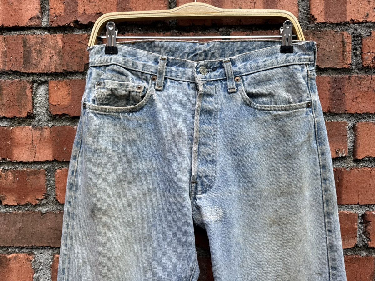 Levi's Vintage Clothing W32x33.5 Vintage levi’s 501 redline dirt repaired denime Size US 32 / EU 48 - 8 Thumbnail