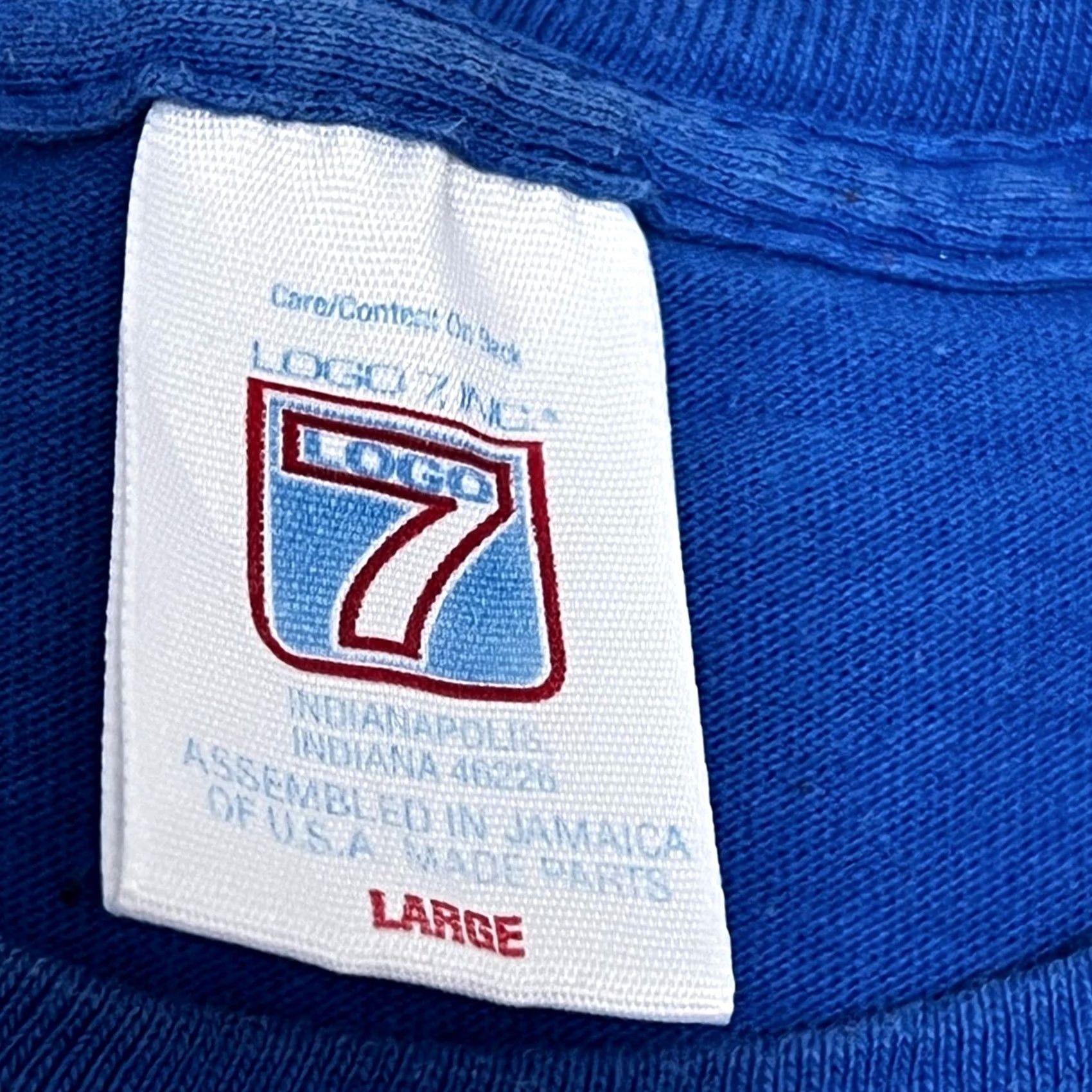 Logo 7 VINTAGE Logo 7 Shirt Mens L Blue Florida Gators Single Stitch 80s 90s Gator Size US L / EU 52-54 / 3 - 5 Thumbnail