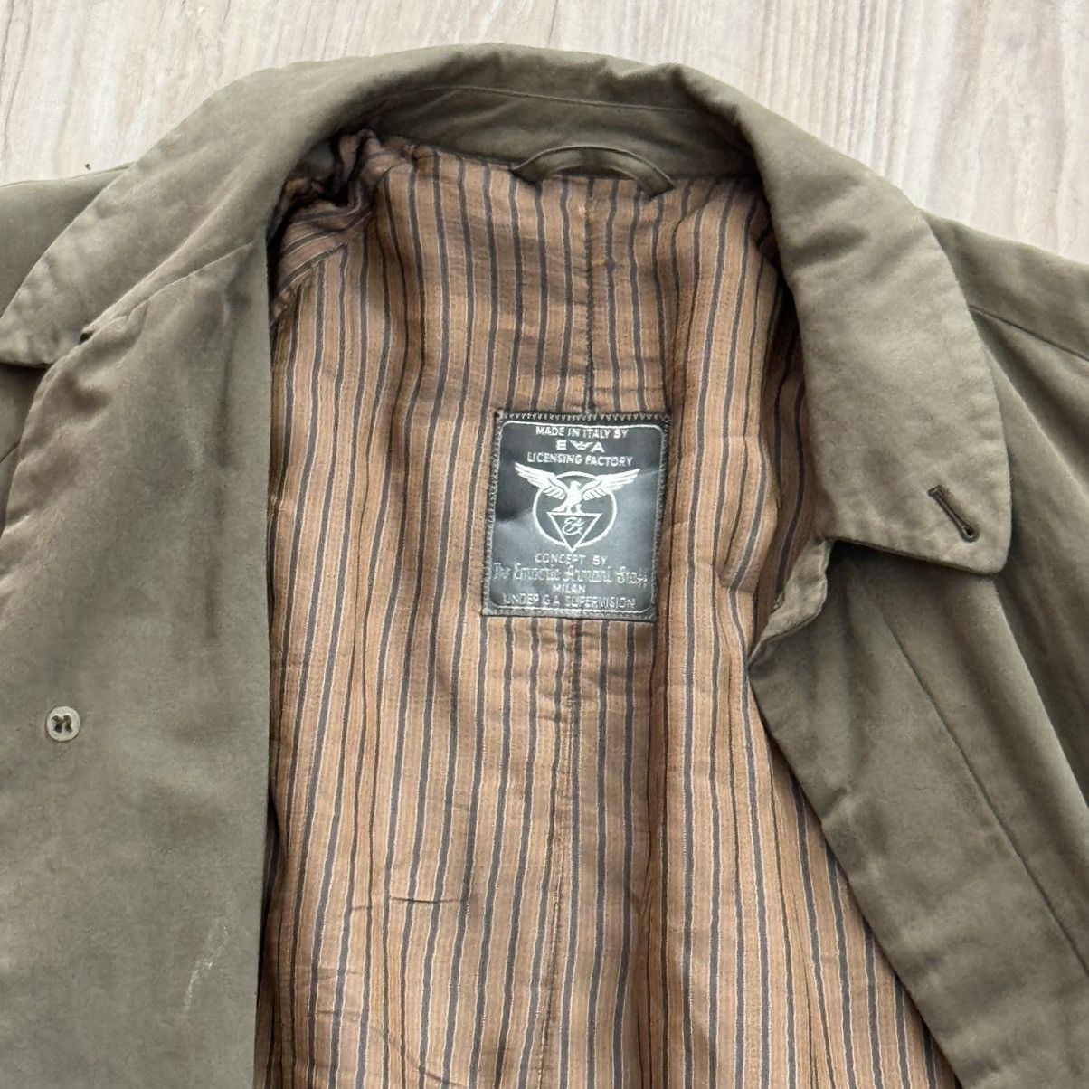 Emporio Armani Emporio Armani Trench Coat Size US L / EU 52-54 / 3 - 6 Thumbnail