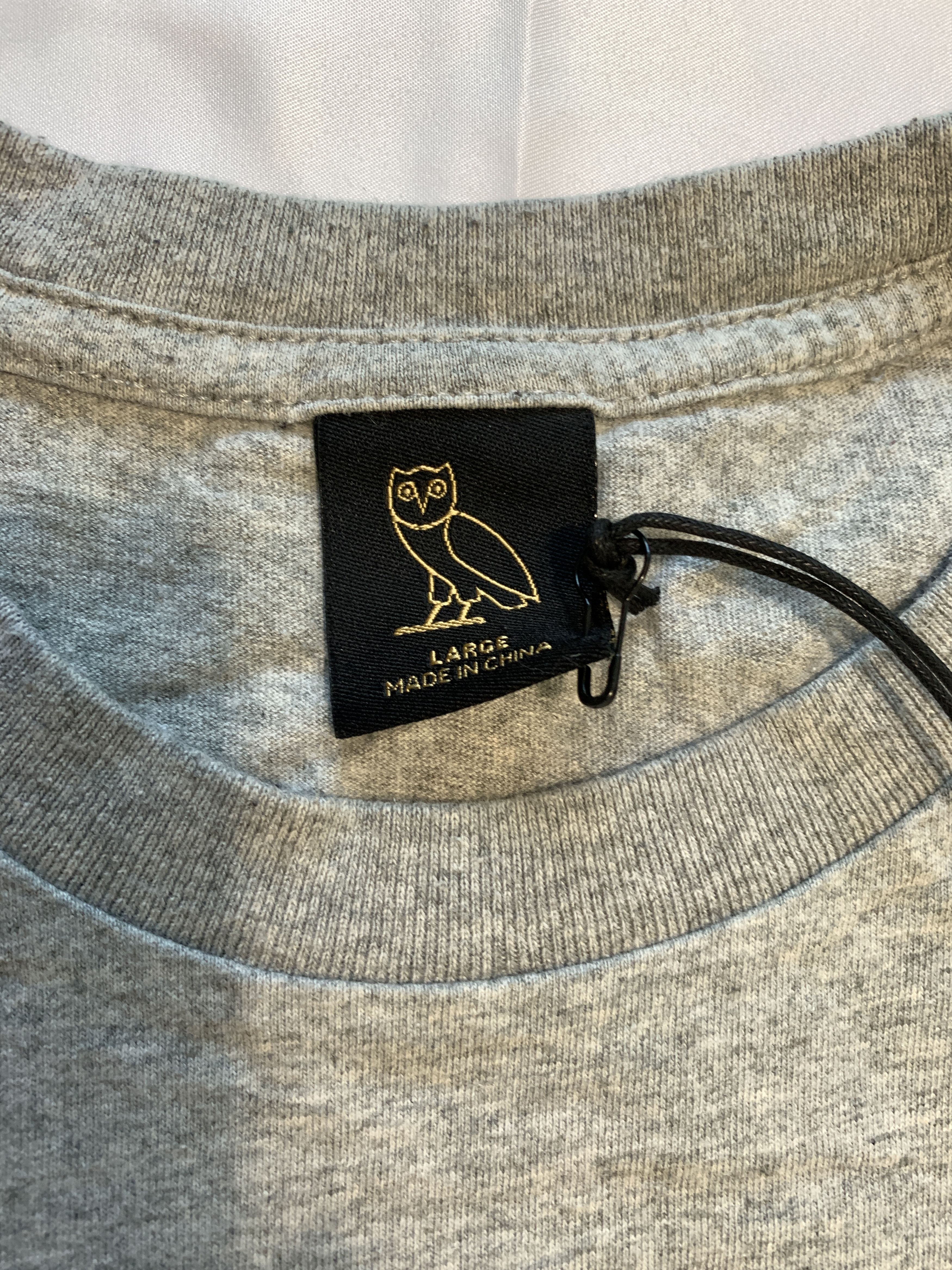 Drake OVO Devil Bird Halloween T-shirt Heather Grey Size US L / EU 52-54 / 3 - 3 Thumbnail