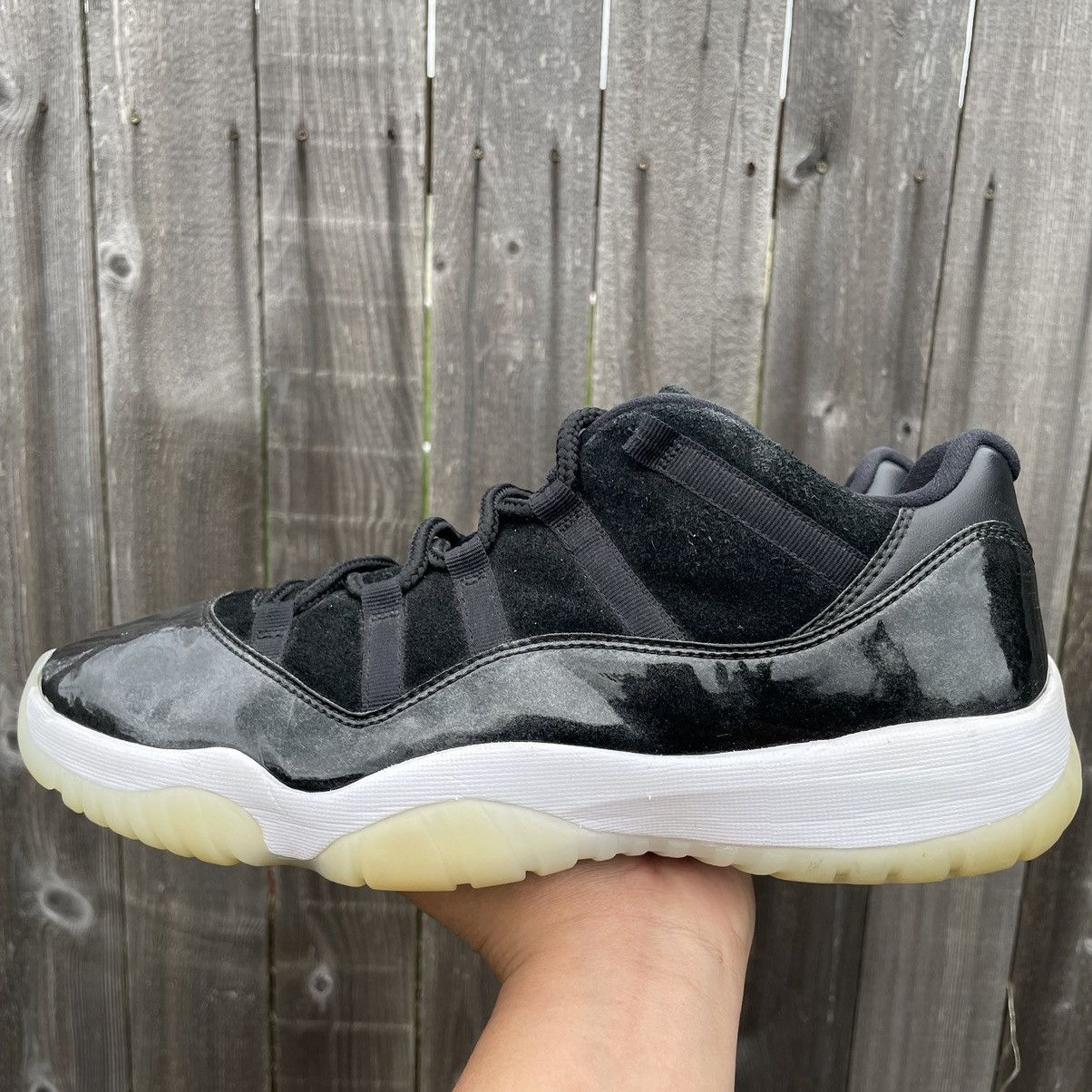Jordan Brand × Nike Nike air Jordan 11 low Baron size 12 Size US 12 / EU 45 - 3 Thumbnail