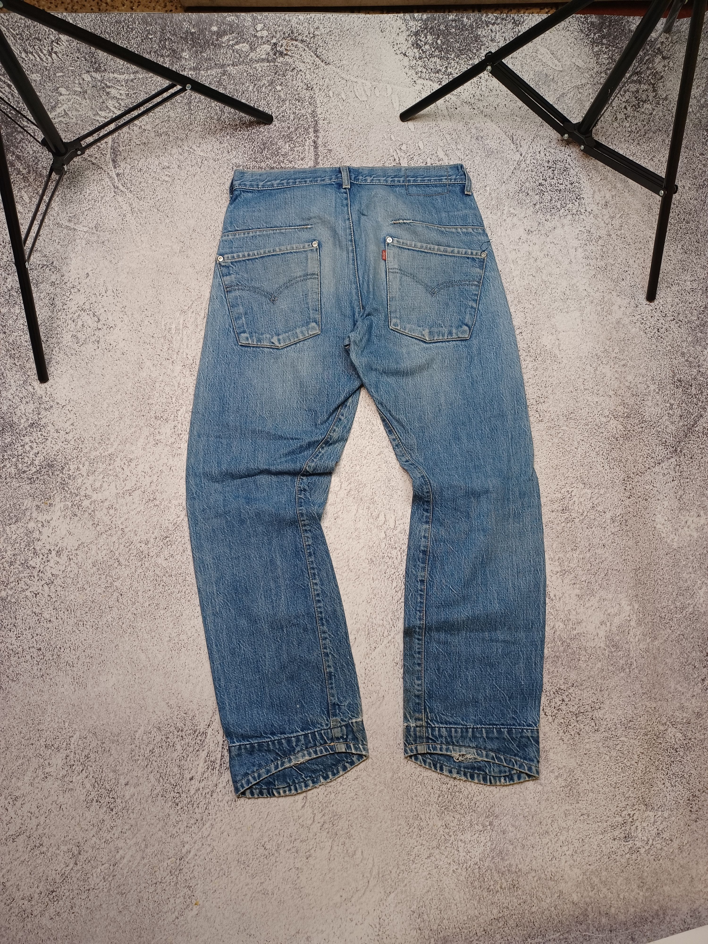 Levi's × Vintage Levi's Mens Jeans W32/L30 Loose Fit Size US 32 / EU 48 - 3 Thumbnail