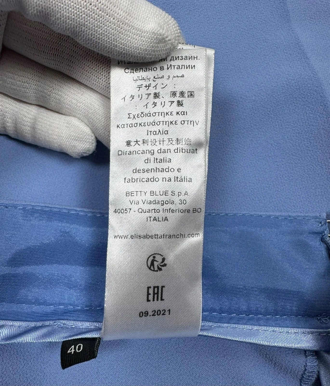 Elisabetta Franchi Elisabetta Franchi Crop Trousers High Waisted size 40 Size 27" / US 4 / IT 40 - 17 Thumbnail