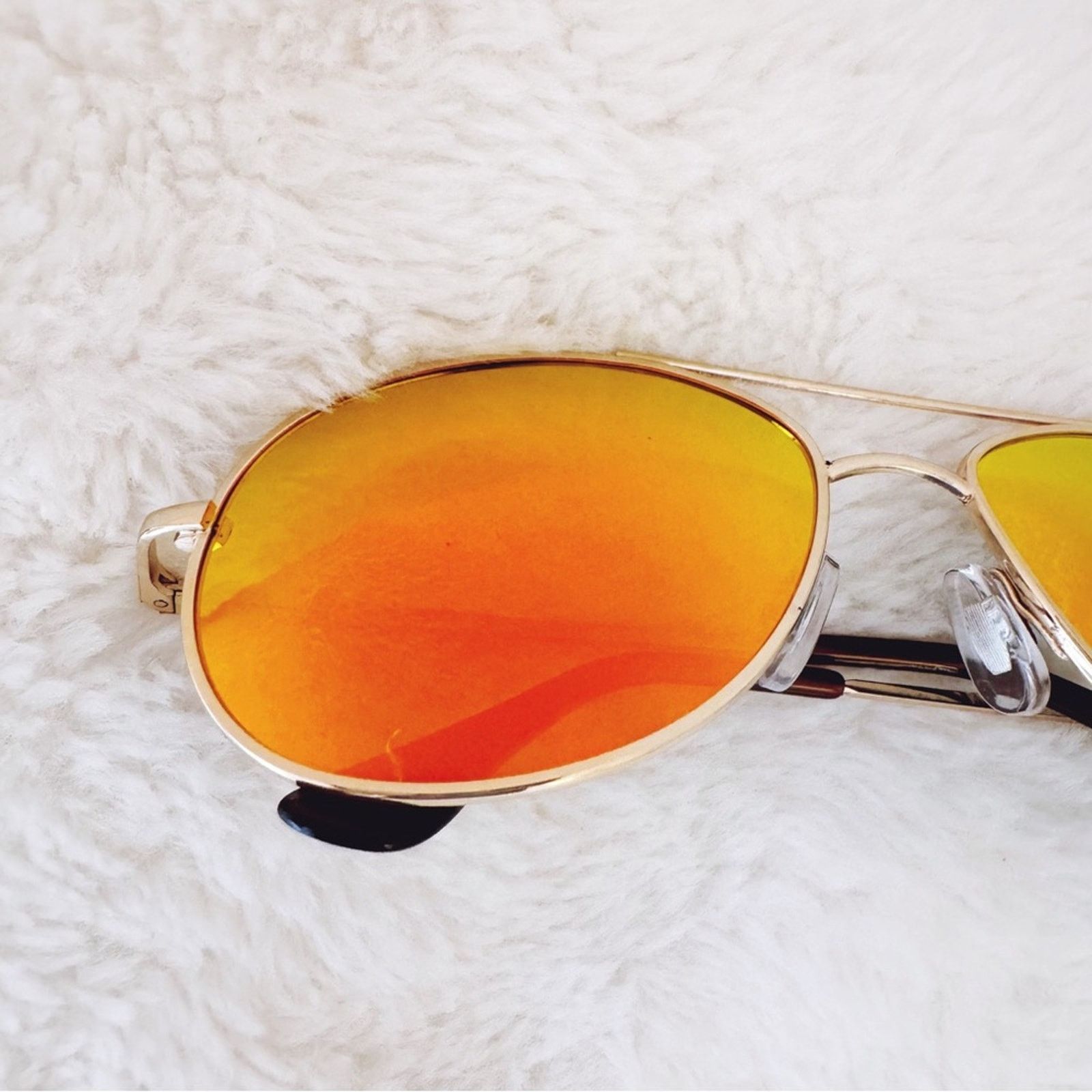 Other Jace Orange Polarized Classic Aviator Sunglasses Size ONE SIZE - 2 Thumbnail