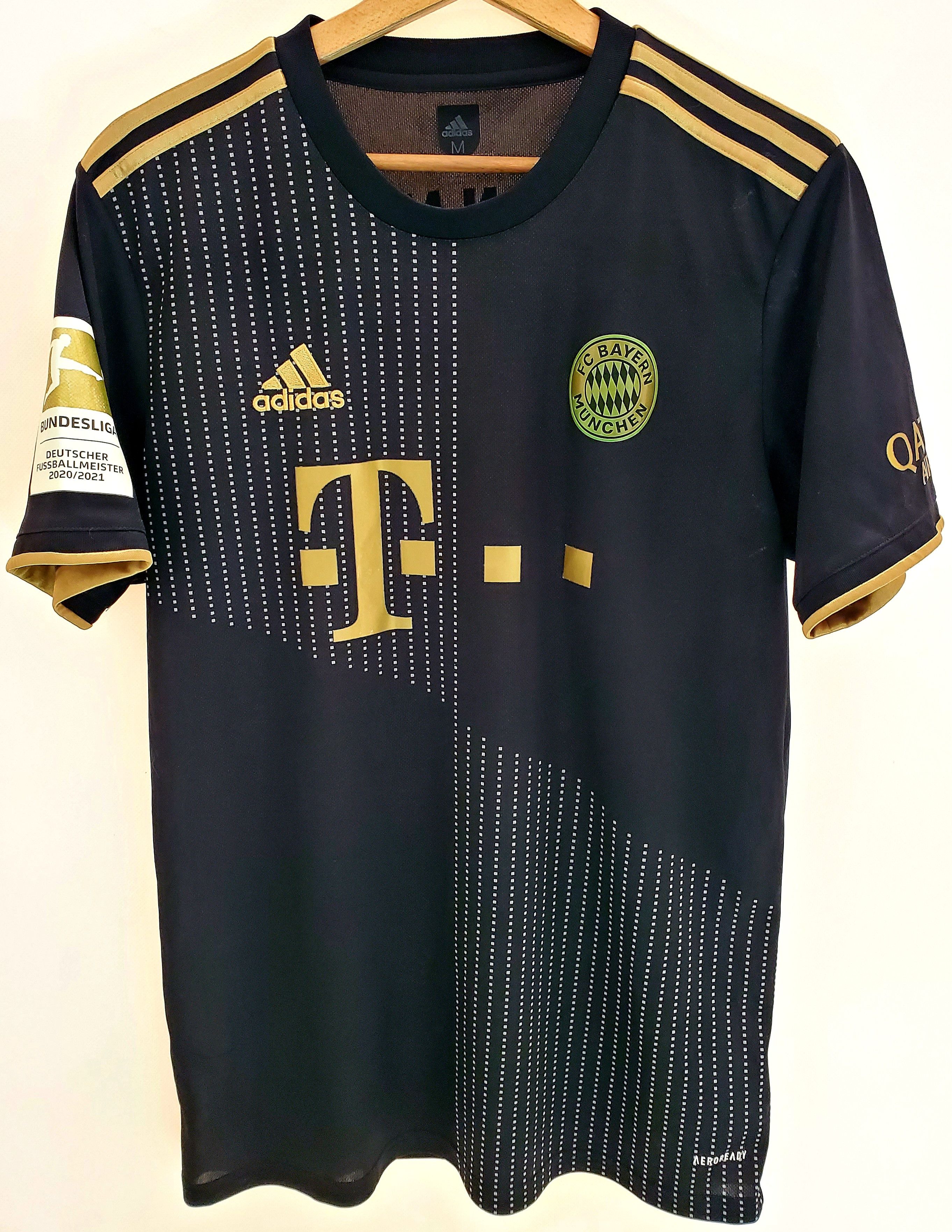 Adidas BAYERN MUNICH 2021 2022 AWAY JERSEY ADIDAS #12 SANDRO M Size US M / EU 48-50 / 2 - 1 Thumbnail