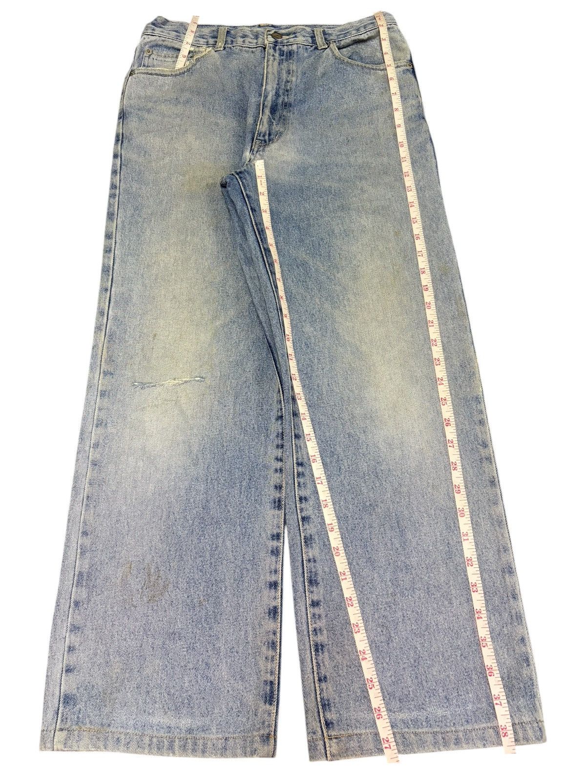 Edwin Vintage Japanese Brand Mud Wash Distress Loose Jeans Size US 29 - 7 Thumbnail
