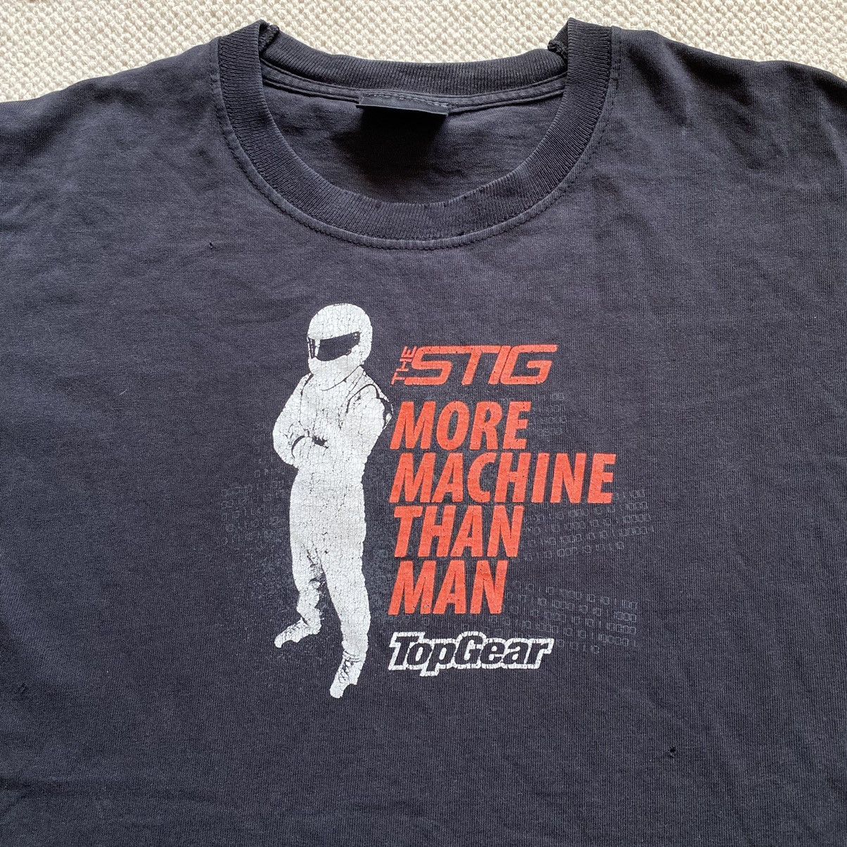 Vintage VINTAGE TOP GEAR THE STIG FADED T SHIRT Size US M / EU 48-50 / 2 - 2 Thumbnail