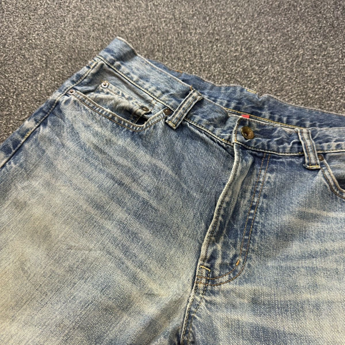 Undercover × Uniqlo 🔥🇯🇵 Vintage Japanese Uniqlo S002 UJ Distressed Denim Size US 34 / EU 50 - 12 Thumbnail