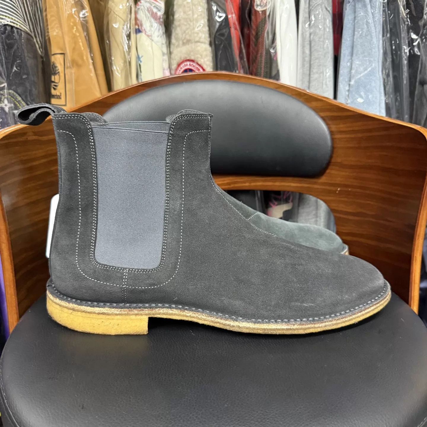 Bottega Veneta BV Men's Chelsea Boots 44 Mint Condition Size US 11 / EU 44 - 4 Thumbnail