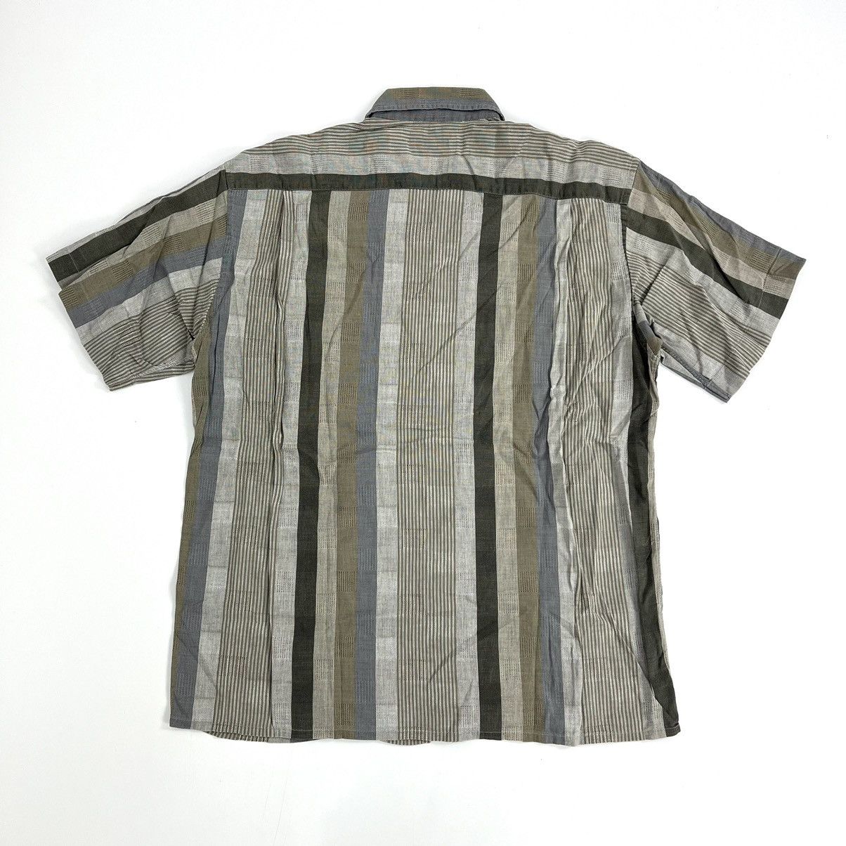 Christian Dior Monsieur × Vintage Vintage Christian Dior Mensiur Stripe Classic Shirt Size US M / EU 48-50 / 2 - 10 Thumbnail