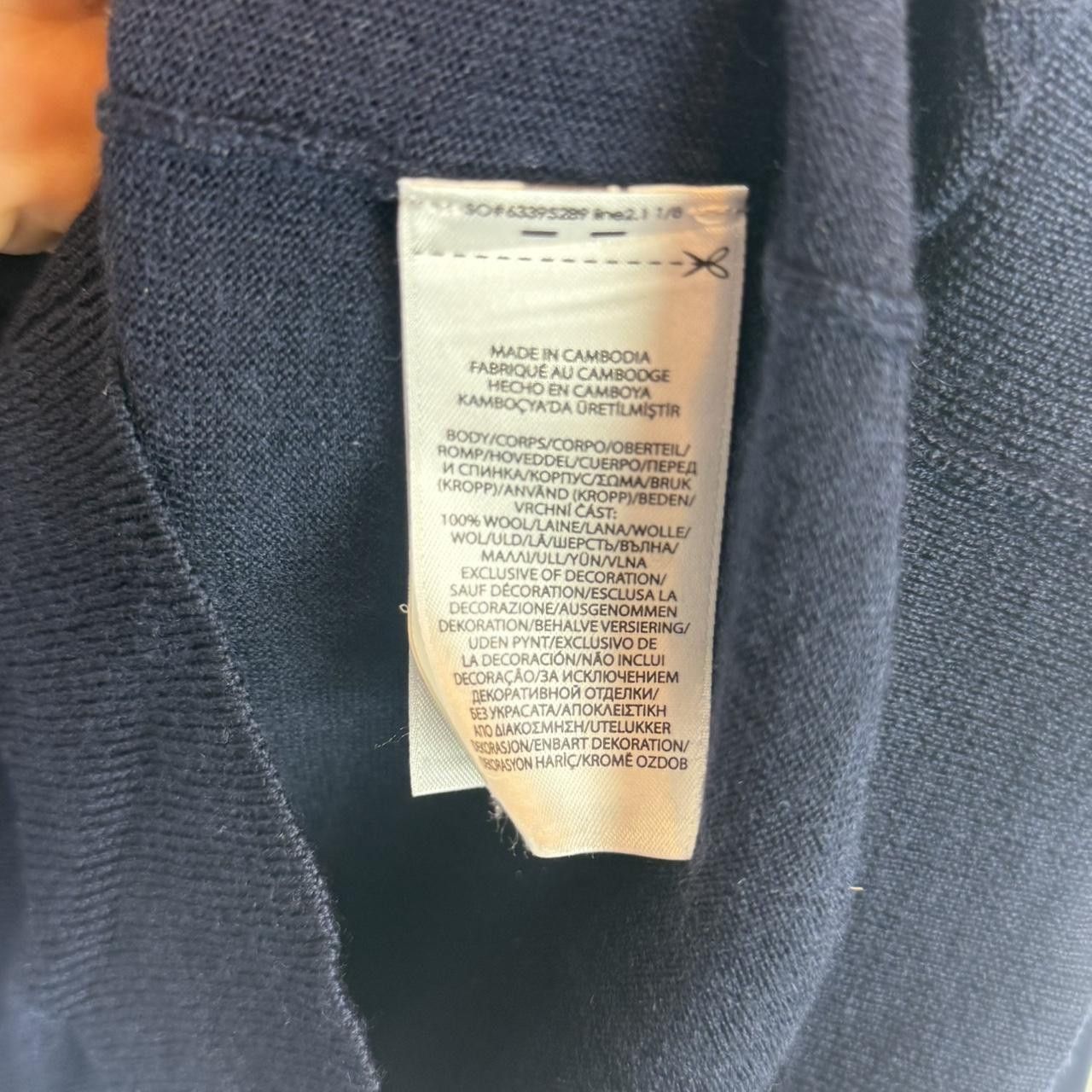 Polo Ralph Lauren Ralph Lauren Jumper Navy Preppy Merino Wool Size US L / EU 52-54 / 3 - 5 Thumbnail