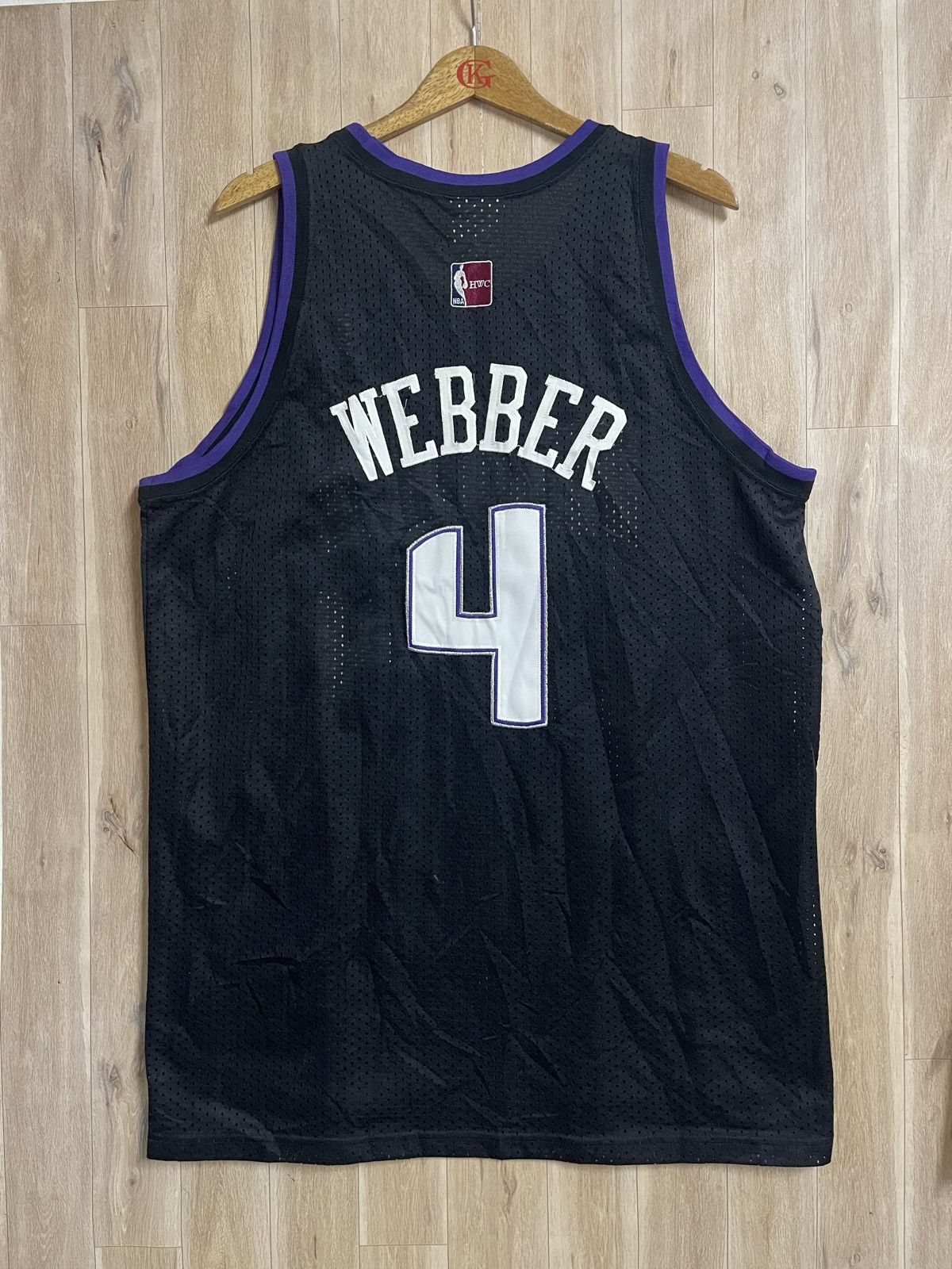 NBA Vintage NBA Jersey Sacramento Kings Chris Webber XL Majestic Size US XL / EU 56 / 4 - 6 Thumbnail