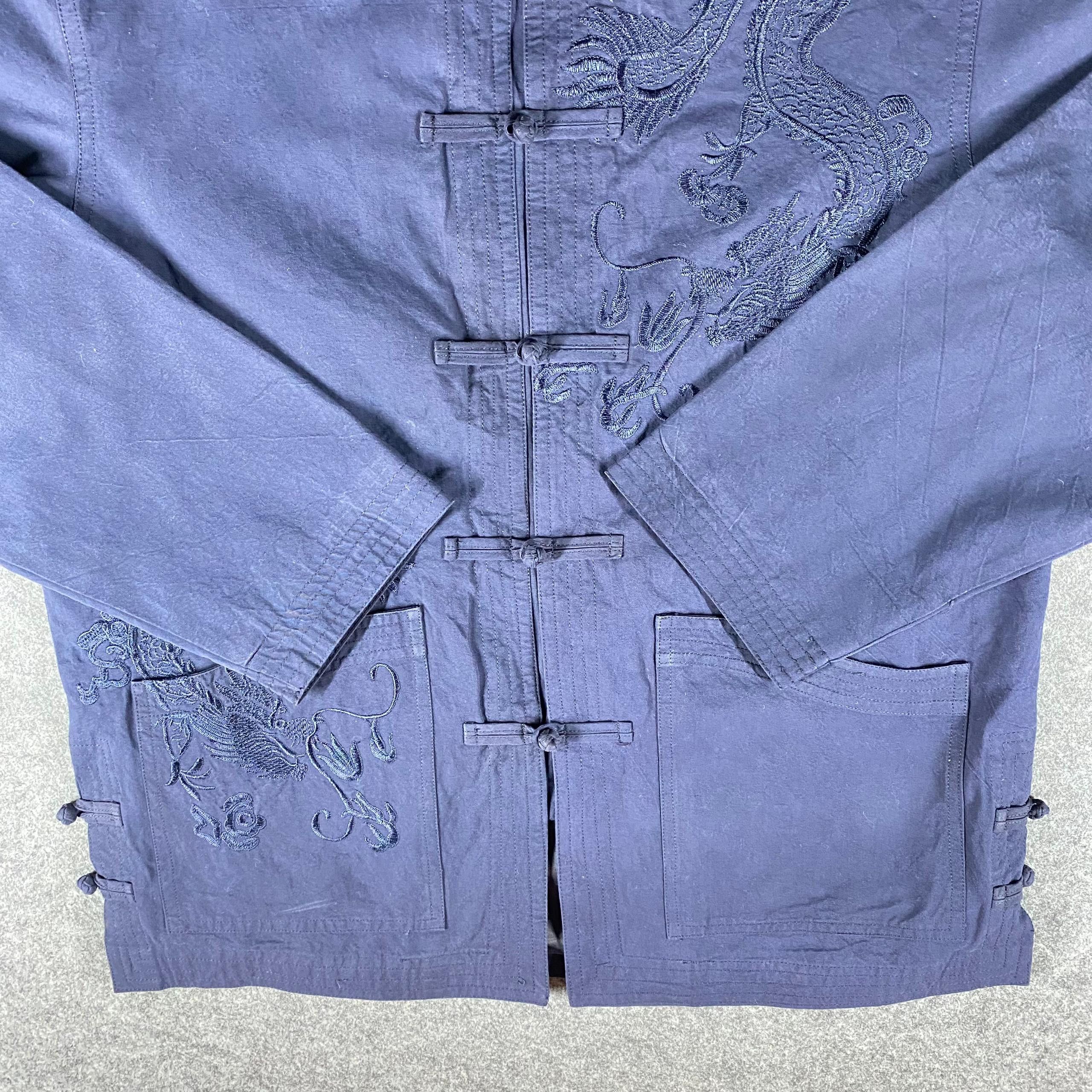Japanese Brand Vintage Japanese Brand Dragon Shirt Size US L / EU 52-54 / 3 - 10 Thumbnail