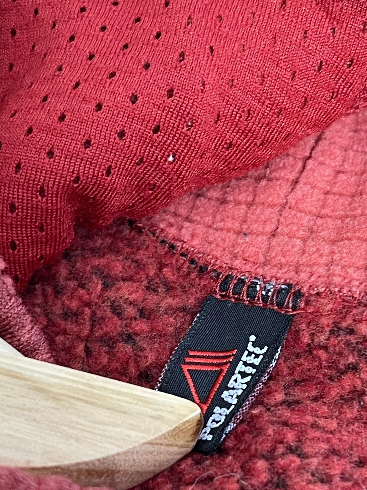 Patagonia × Vintage Patagonia Women's Polartec Fleece Vest Red size XS Size XS / US 0-2 / IT 36-38 - 14 Thumbnail
