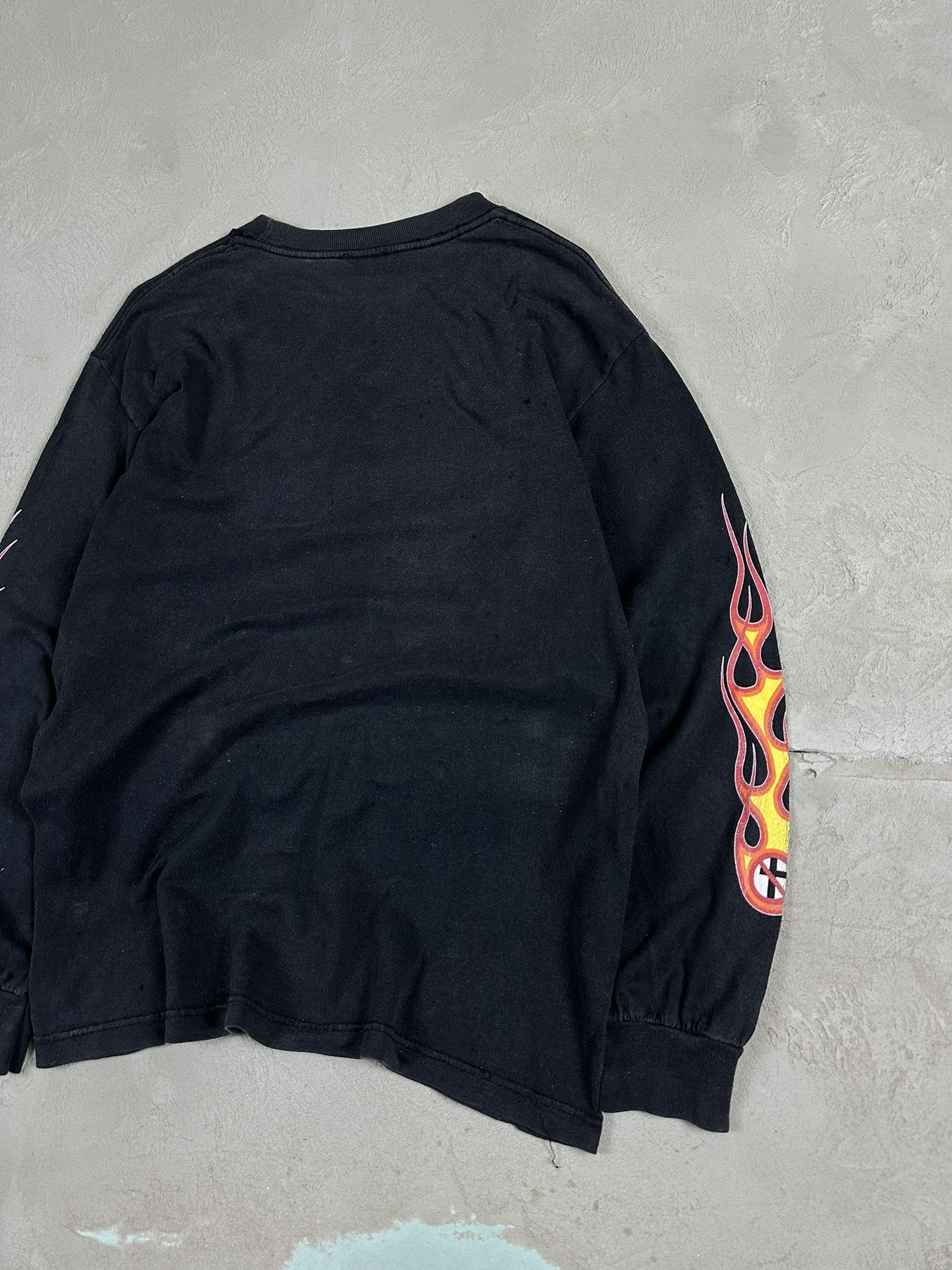 Band Tees 2000s Vintage Bad Religion Flame Rock Band Y2k T-shirt Size US XL / EU 56 / 4 - 17 Thumbnail