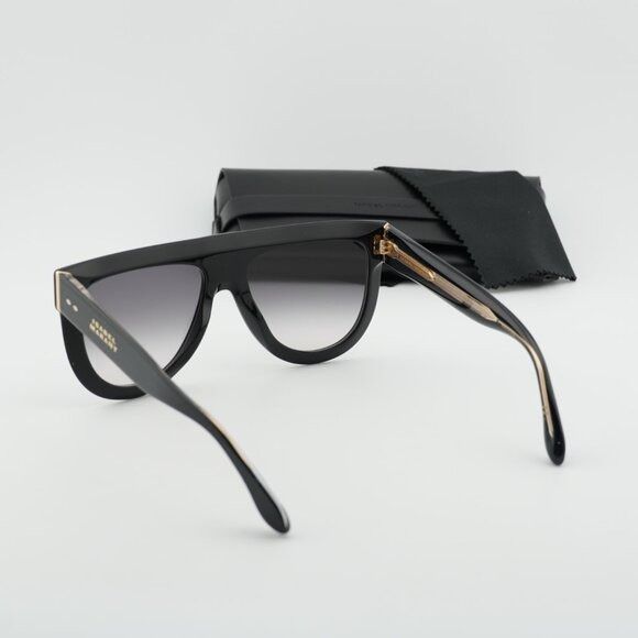 Isabel Marant Isabel Marant IM 0075/S 0807 9O Sunglasses Black Aviator Size ONE SIZE - 11 Thumbnail