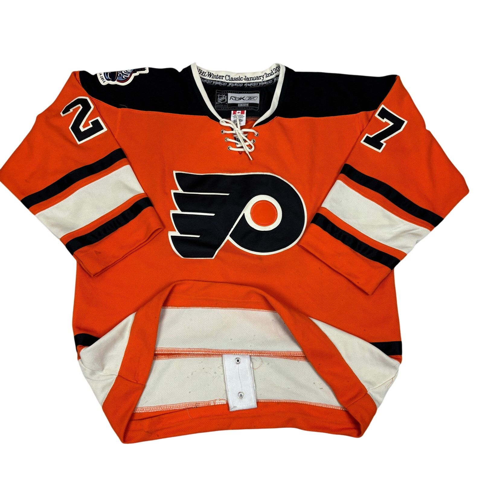 Reebok Reebok Philadelphia Flyers Talbot #27 Winter Classic Jersey Size US M / EU 48-50 / 2 - 1 Thumbnail