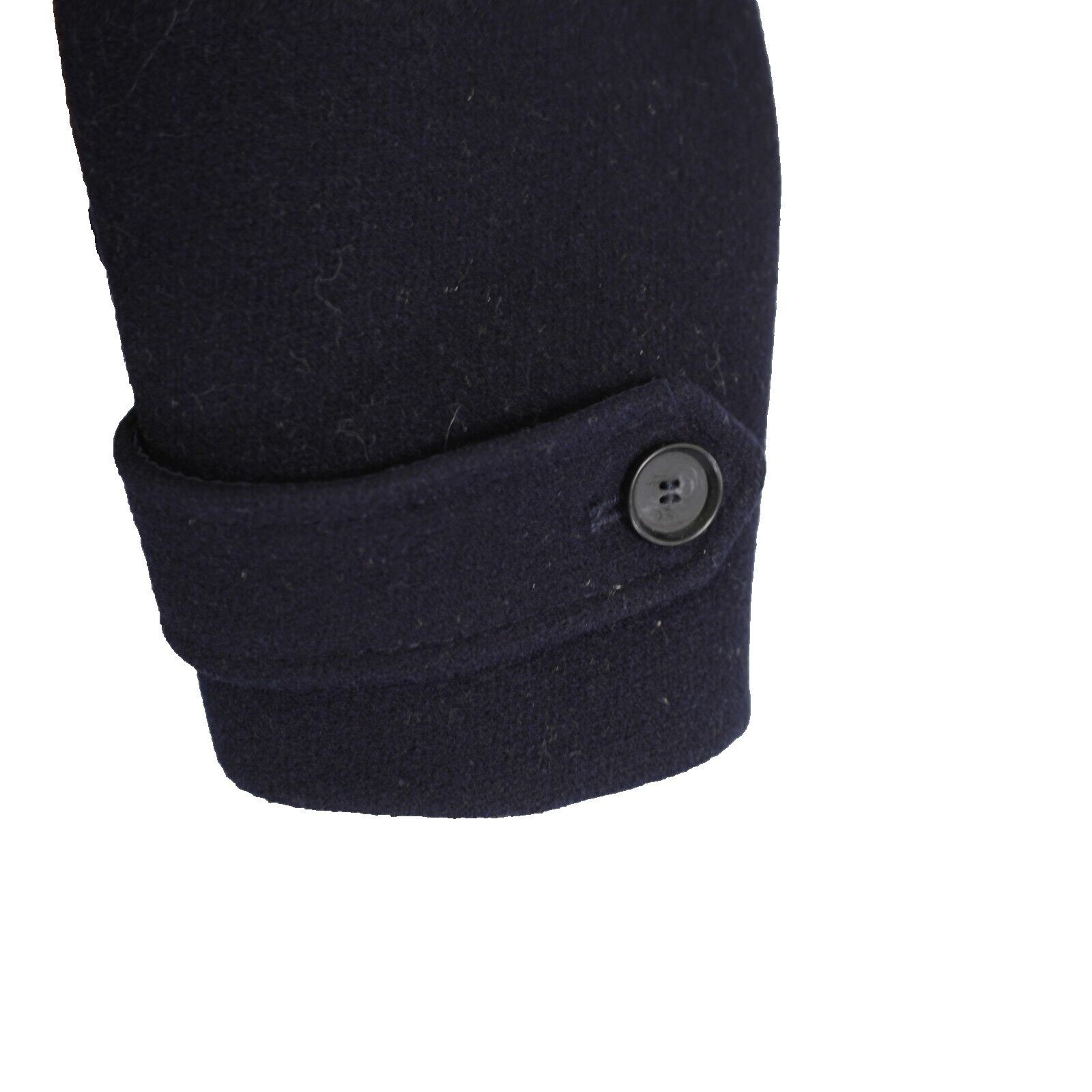 Forever 21 Forever 21 Men's Blue Wool Blend Peak Lapel Double Breasted Size US XL / EU 56 / 4 - 3 Thumbnail