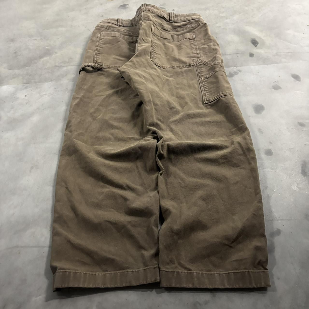 Vintage Crazy Vintage Y2K/2000s Brown Streetwear Carpenter Pants! 32x28 Size US 32 / EU 48 - 4 Thumbnail