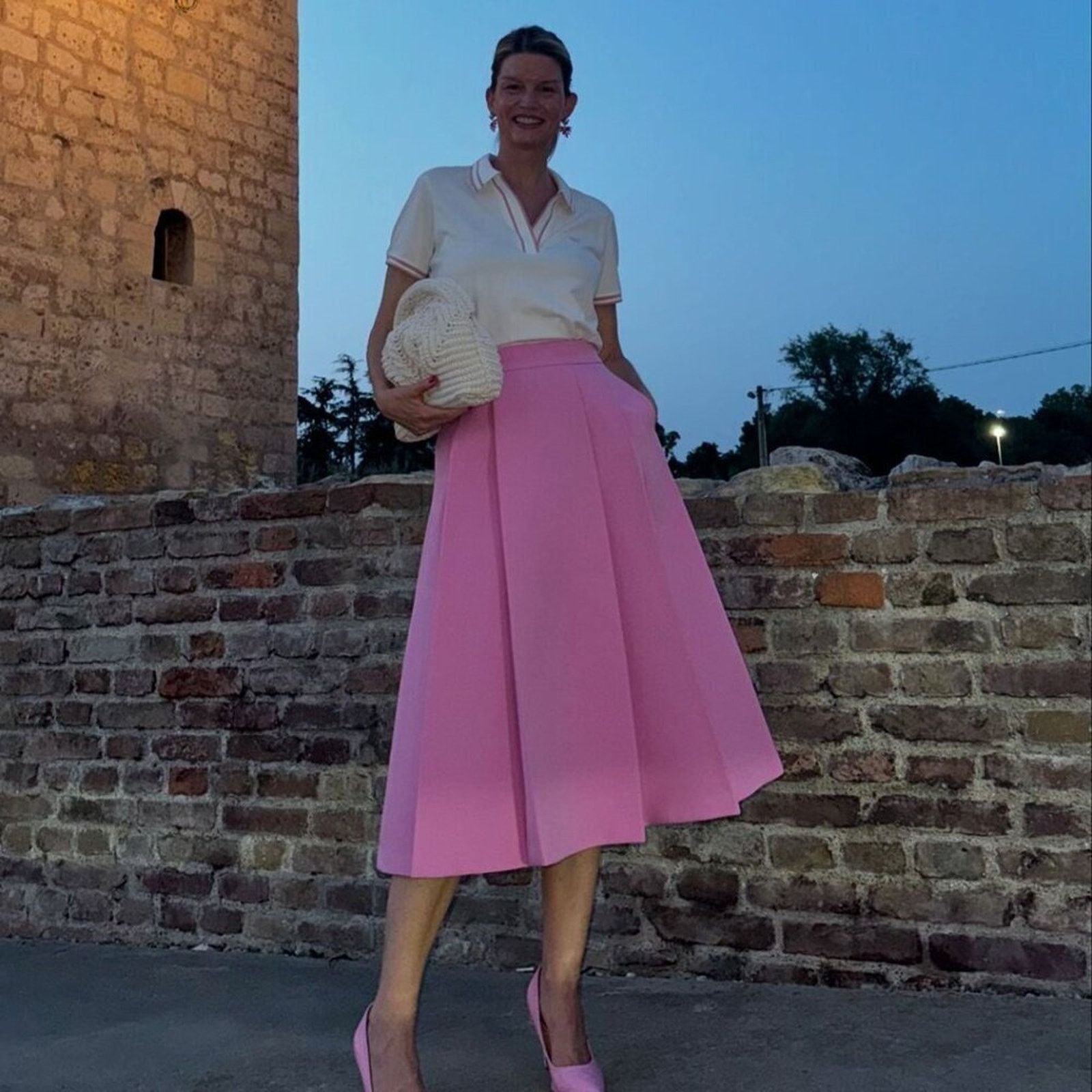 Zara ZARA A-Line Midi Skirt NWT LAST ONE!!! Size 29" - 12 Thumbnail