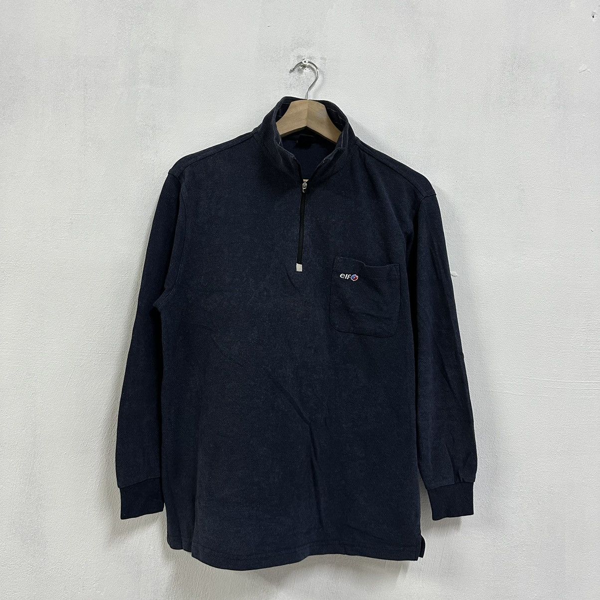 Japanese Brand Vintage Elf Long Sleeve Shirt Zipper Size US S / EU 44-46 / 1 - 1 Thumbnail