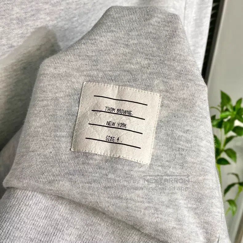 Thom Browne Thom Browne Gray Hoodie Size US XL / EU 56 / 4 - 3 Thumbnail